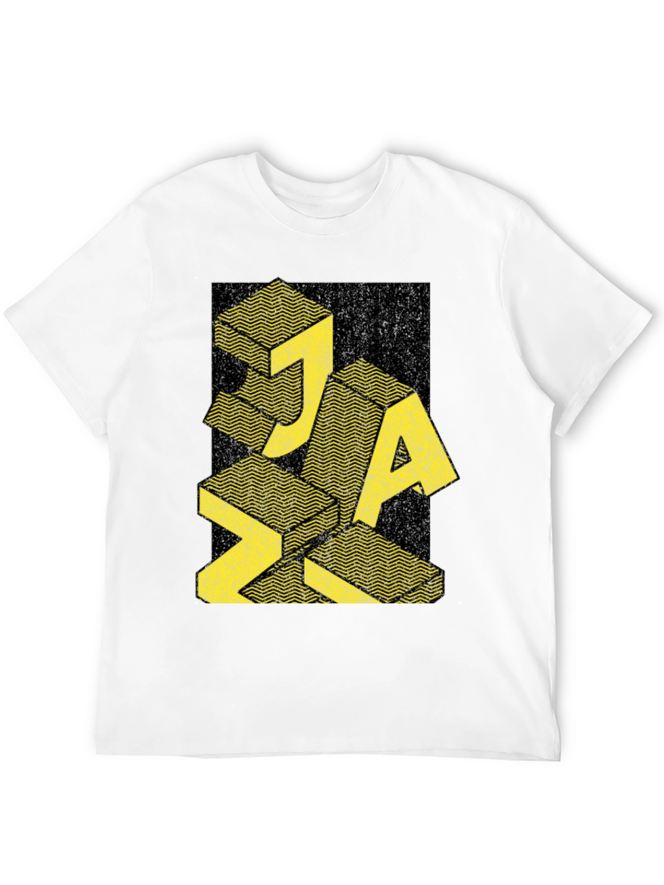 Abstract Graphic Print Mens T-Shirt