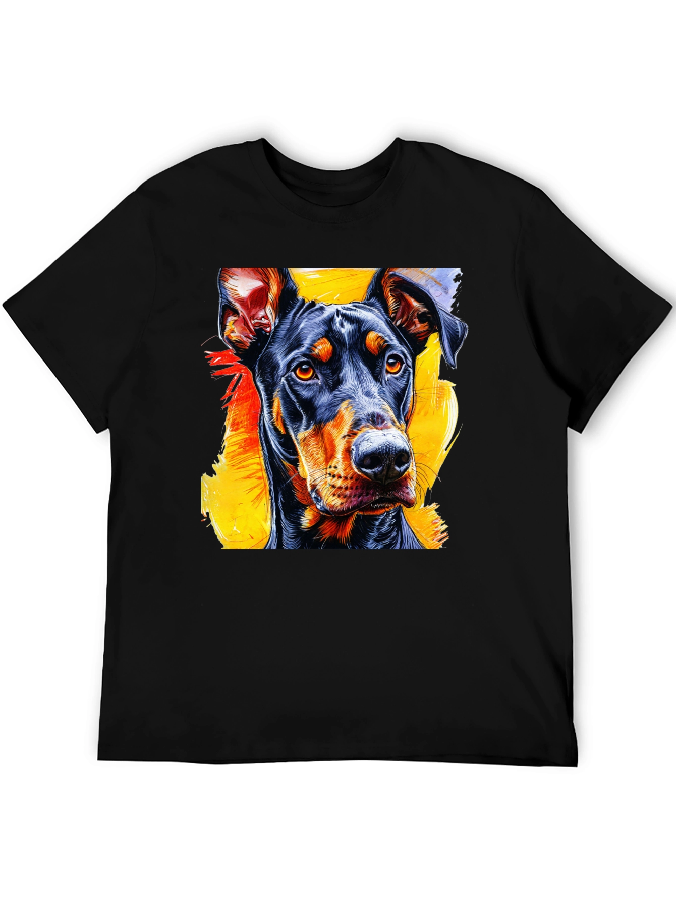 Doberman Graphic Tee - Stylish Dog Lover T-Shirt