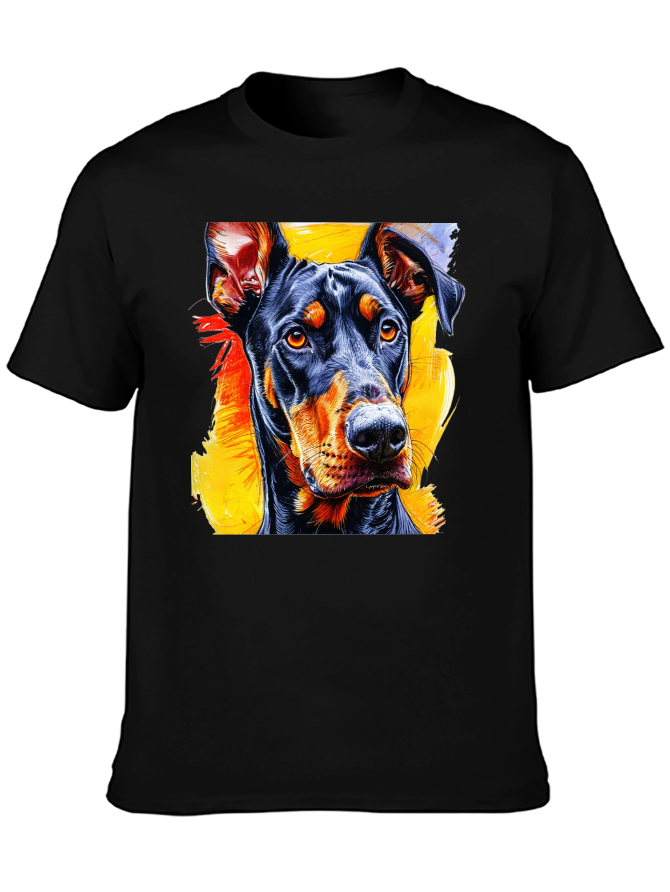 Doberman Graphic Tee - Stylish Dog Lover T-Shirt