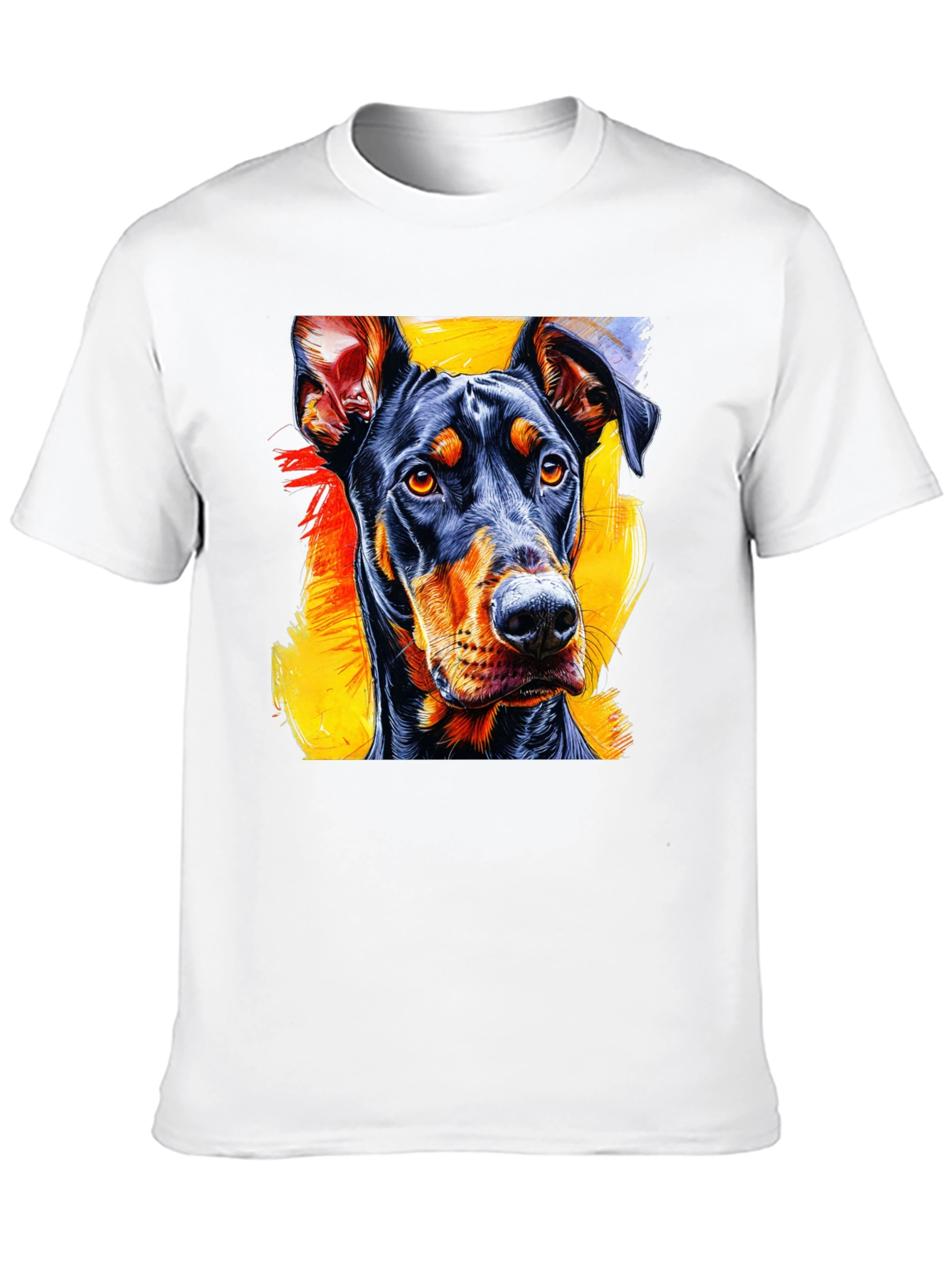 Doberman Graphic Tee - Stylish Dog Lover T-Shirt