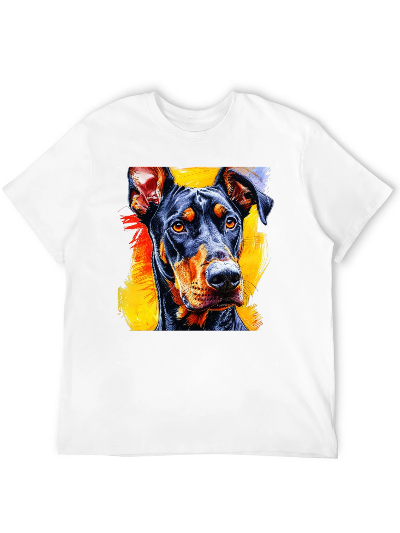 Doberman Graphic Tee - Stylish Dog Lover T-Shirt