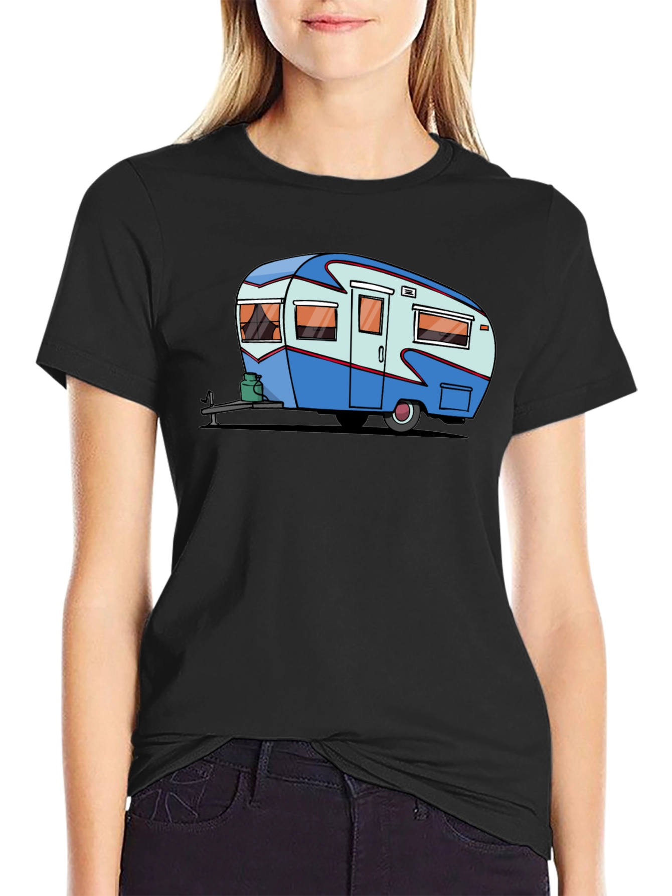 Retro Camper Graphic Tee - Road Trip Ready!