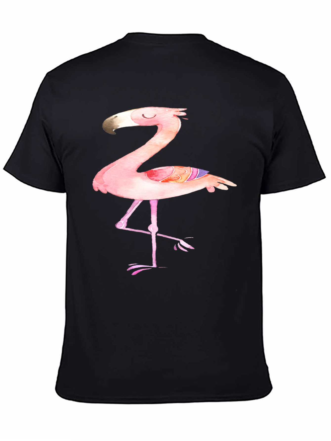 Watercolor Flamingo Graphic Tee
