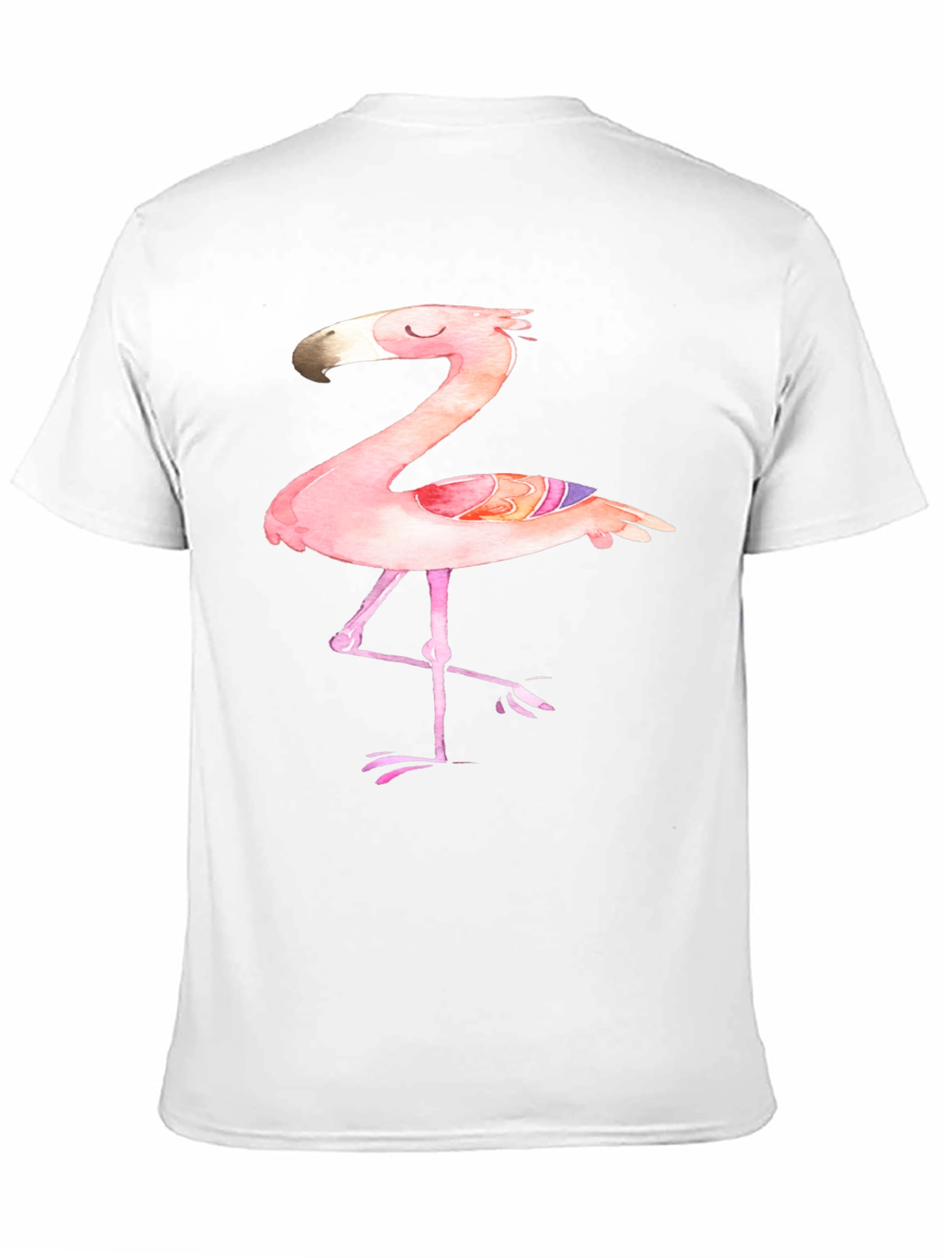 Watercolor Flamingo Graphic Tee