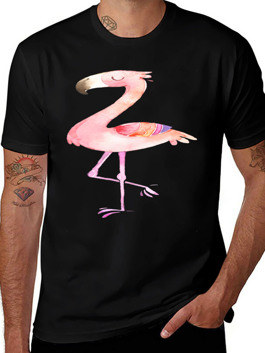 Watercolor Flamingo Graphic Tee