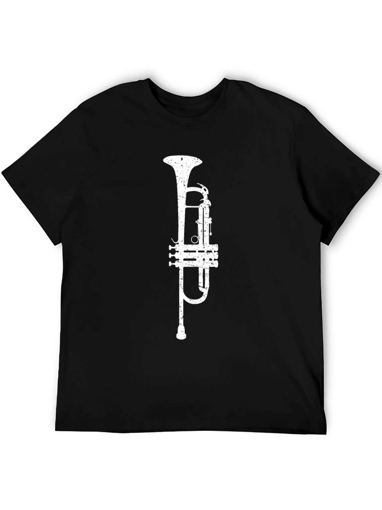 Trumpet Graphic Tee - Musical Instrument T-Shirt