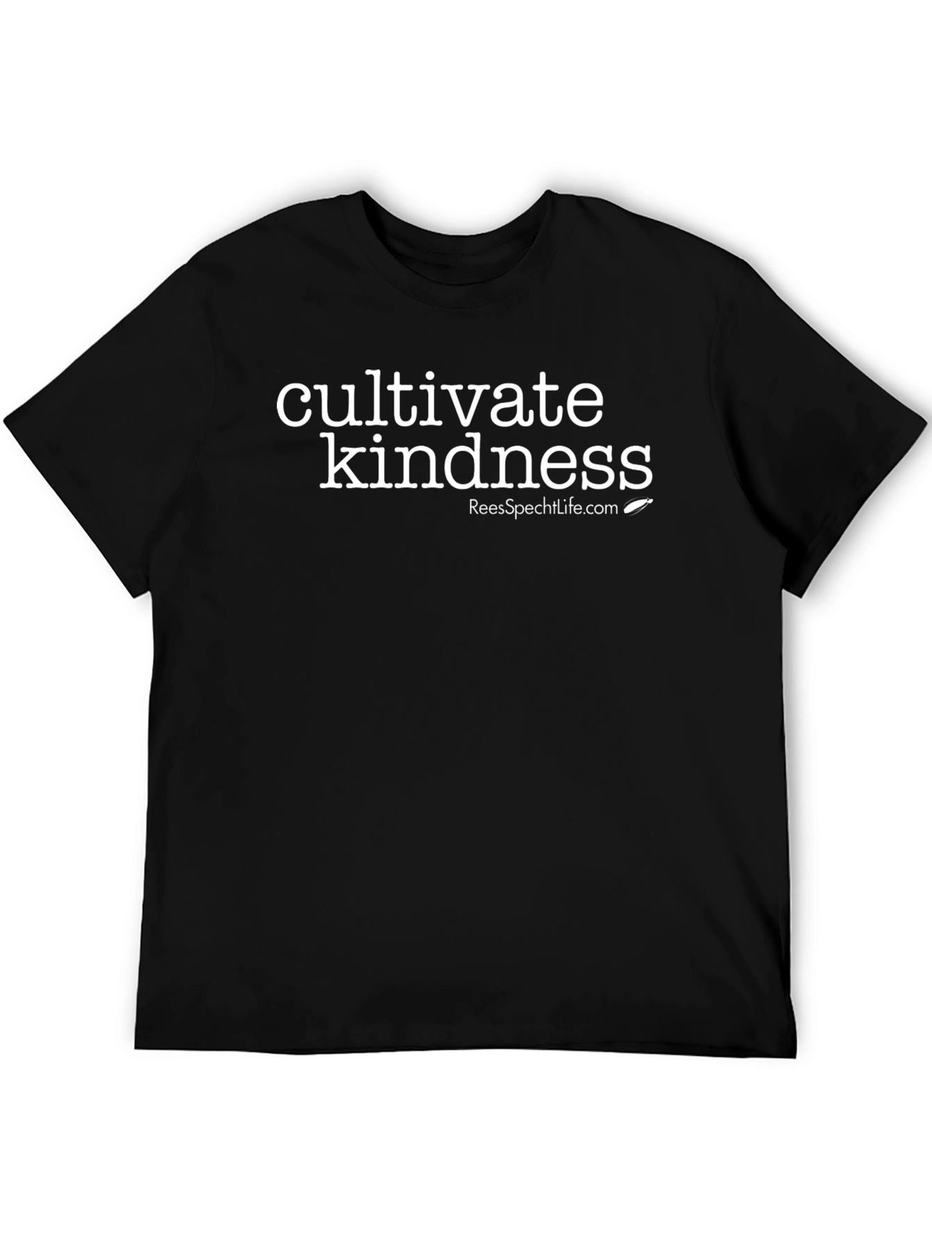 Cultivate Kindness Black Graphic Tee