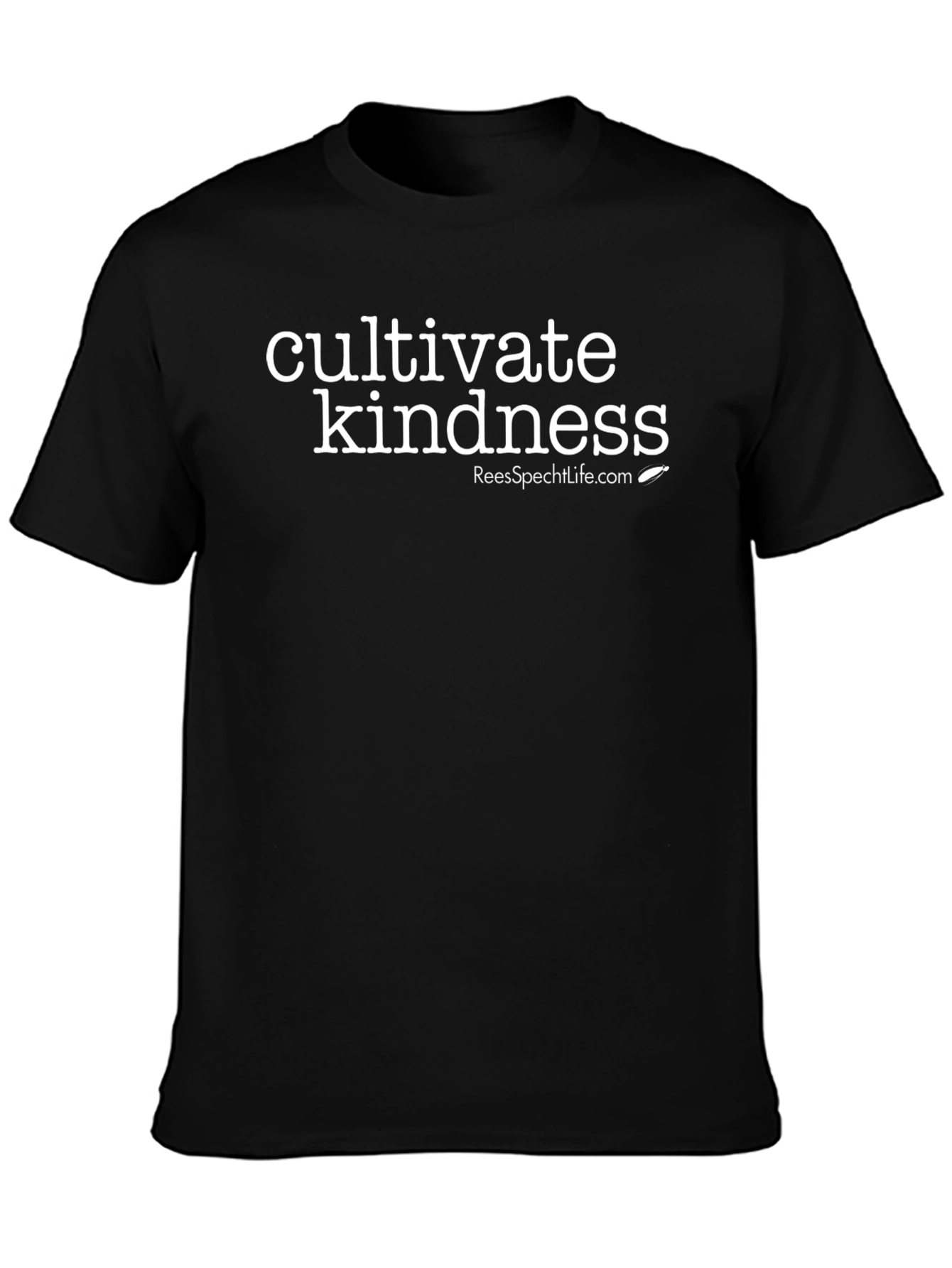 Cultivate Kindness Black Graphic Tee