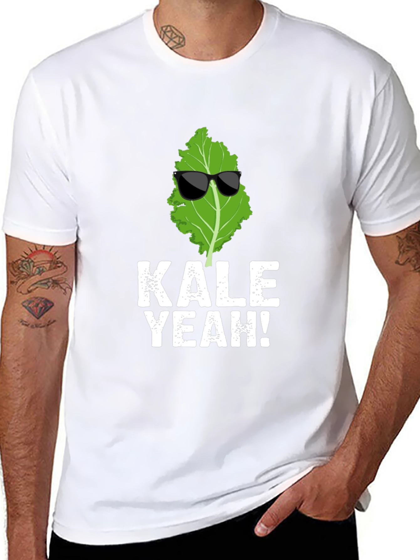 Cool Kale Yeah! Graphic T-Shirt