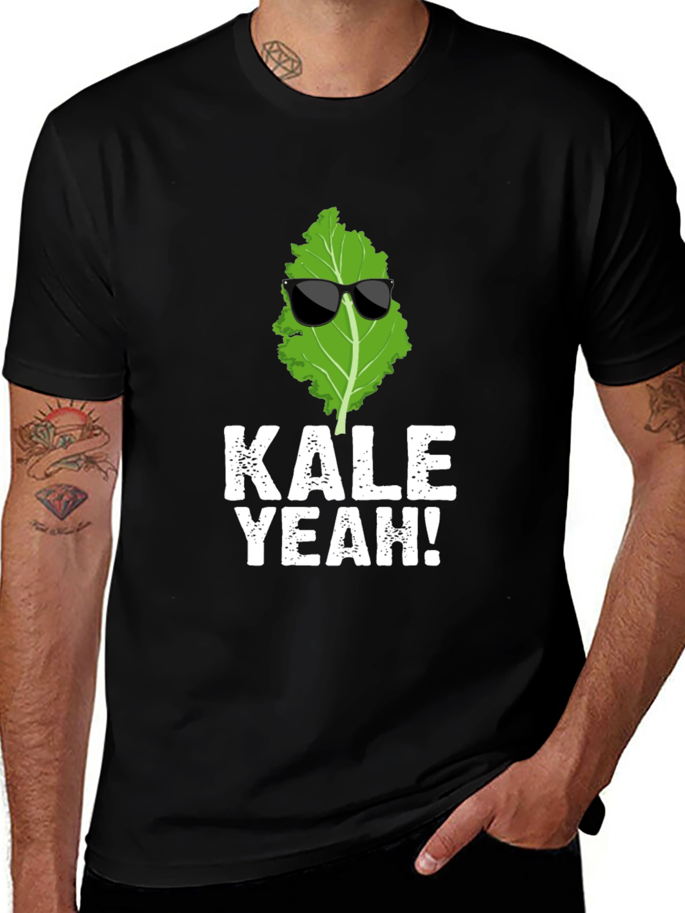 Cool Kale Yeah! Graphic T-Shirt