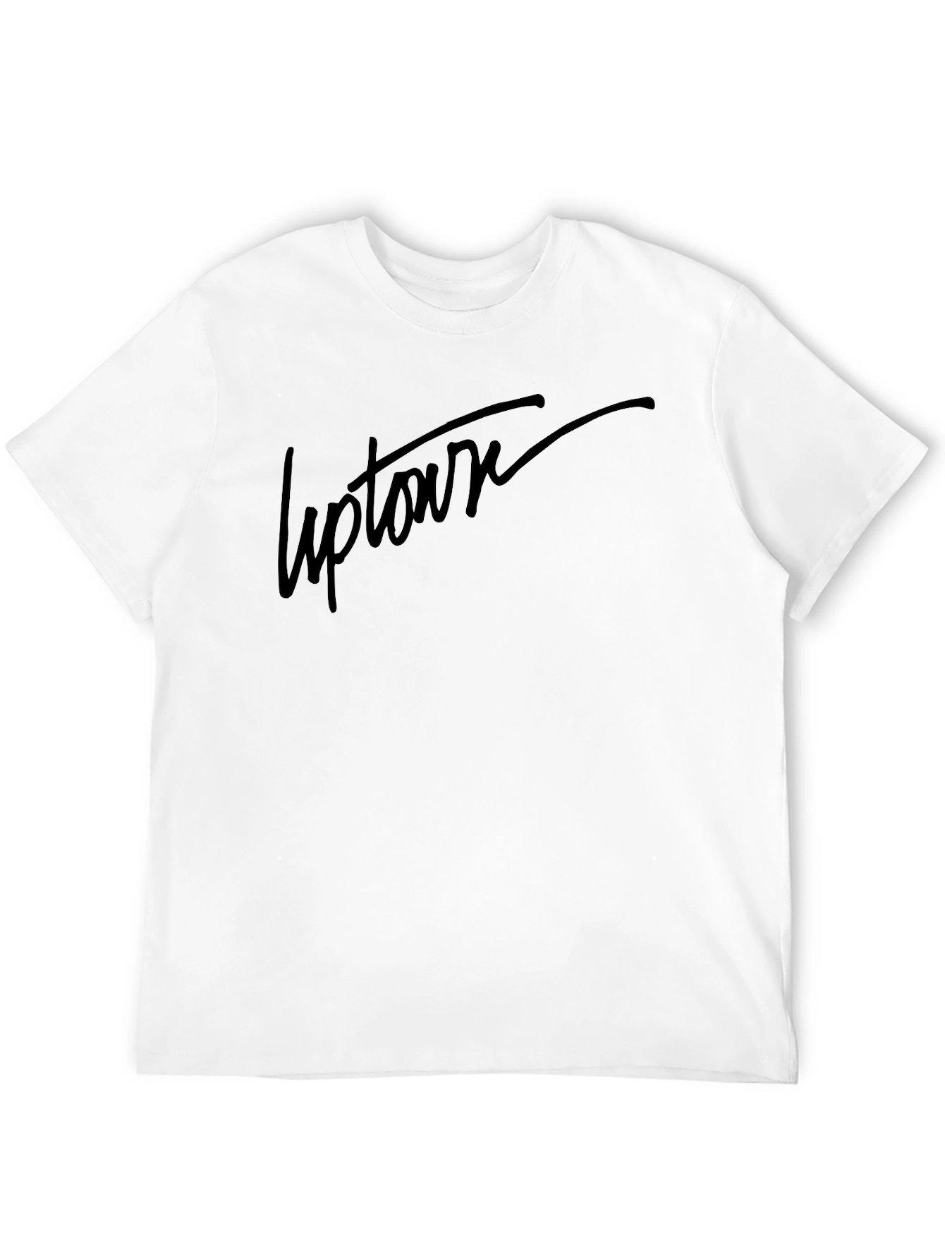 Uptown Graphic Print Black T-Shirt