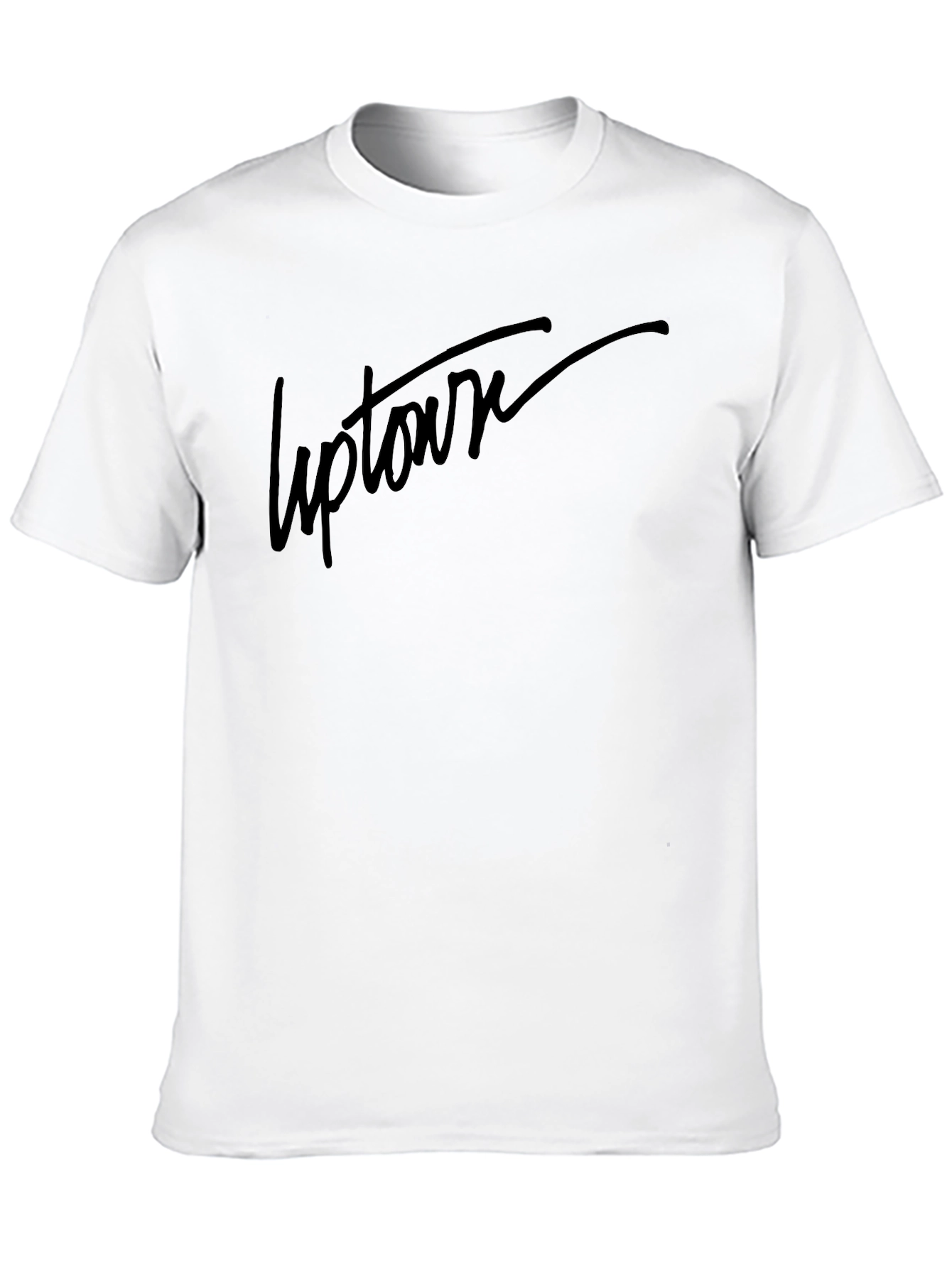 Uptown Graphic Print Black T-Shirt