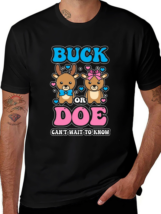 Buck or Doe Gender Reveal T-Shirt