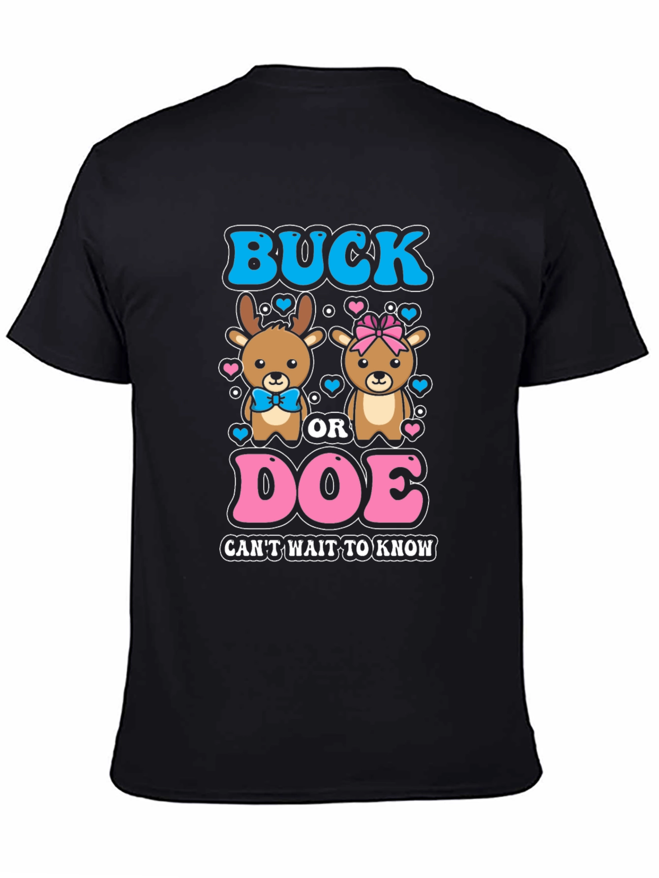 Buck or Doe Gender Reveal T-Shirt