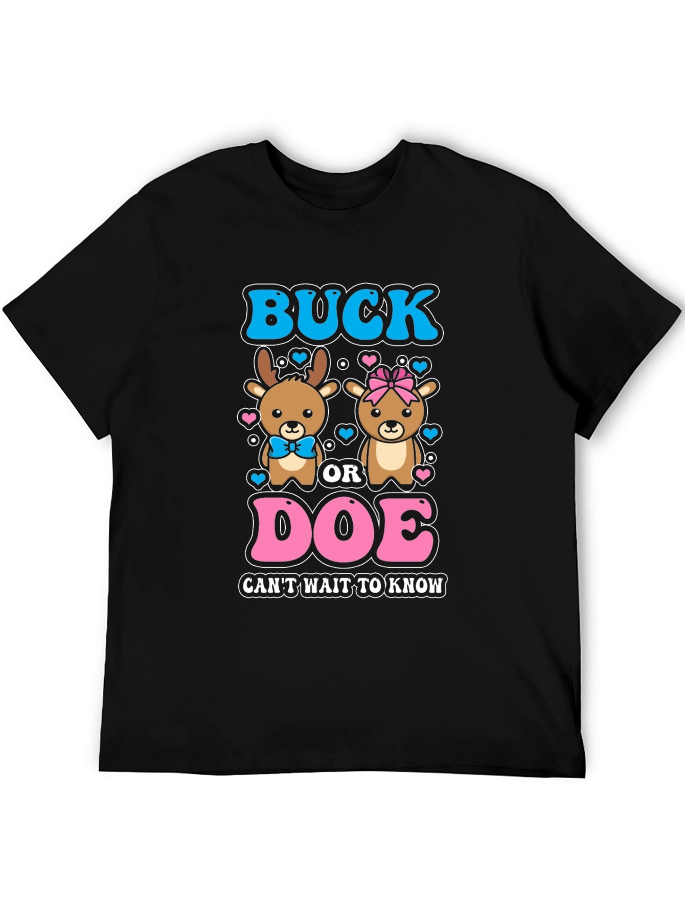 Buck or Doe Gender Reveal T-Shirt