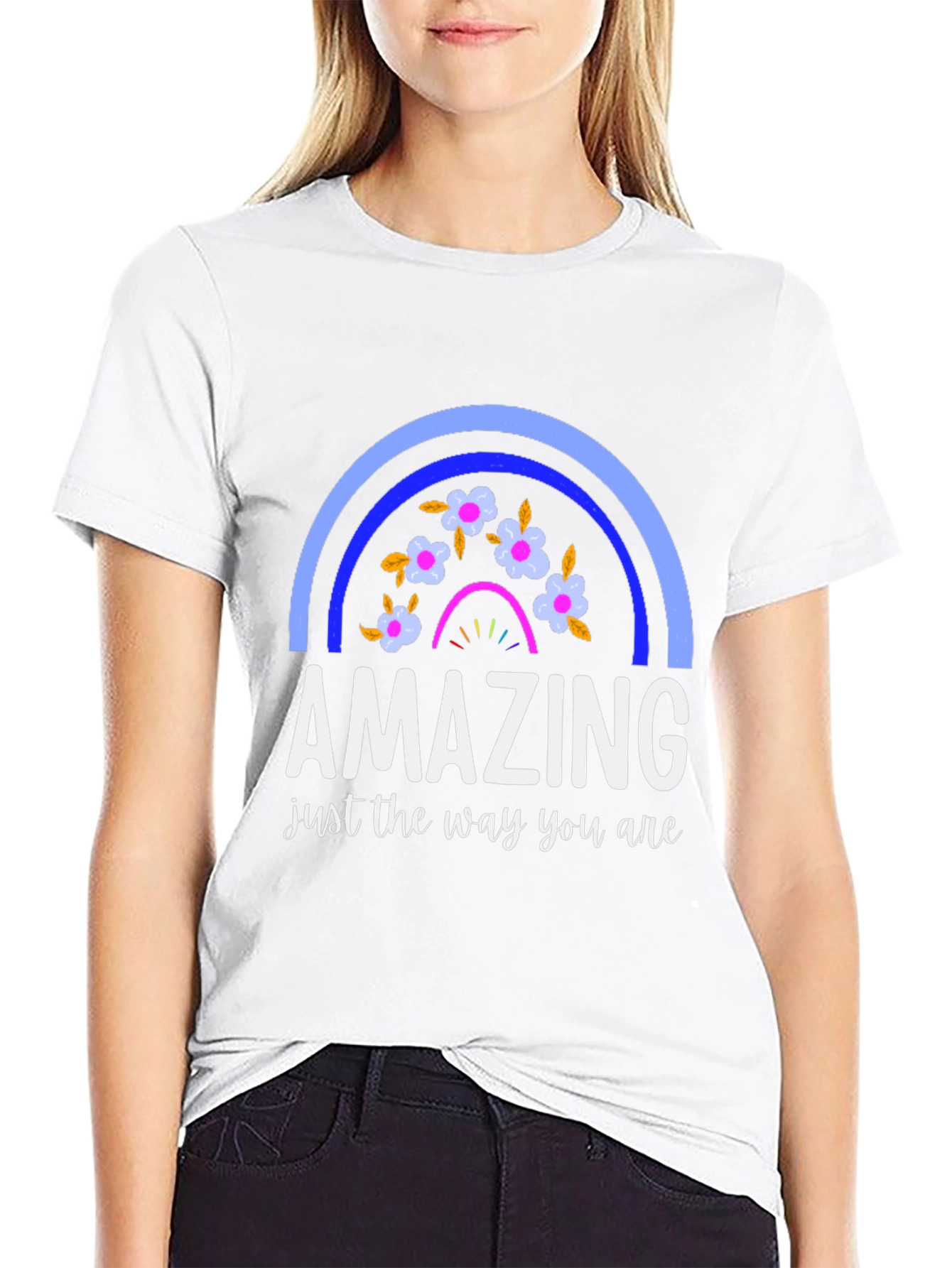Amazing Rainbow Graphic T-Shirt