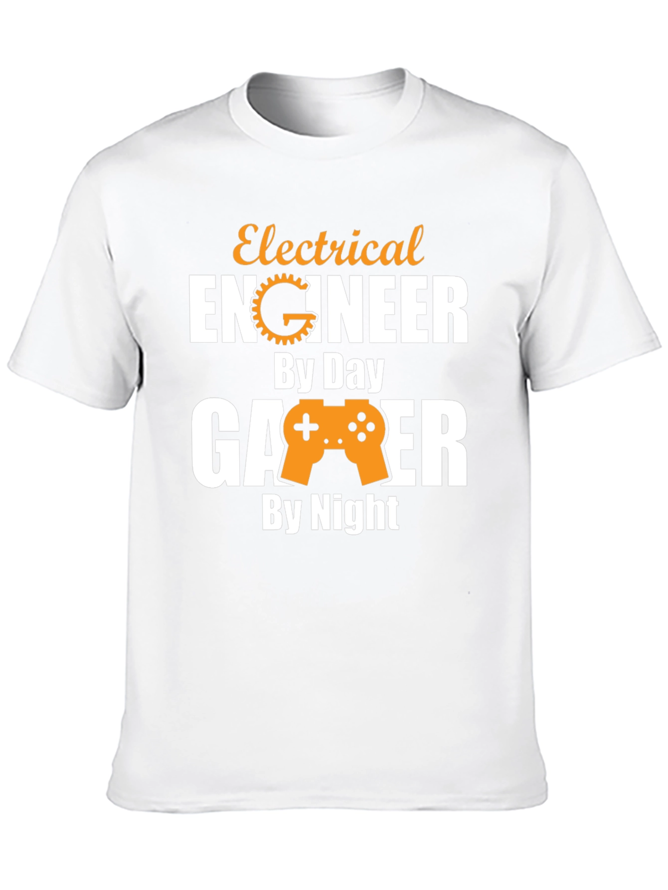 Electrical Engineer Gamer T-Shirt - Day & Night
