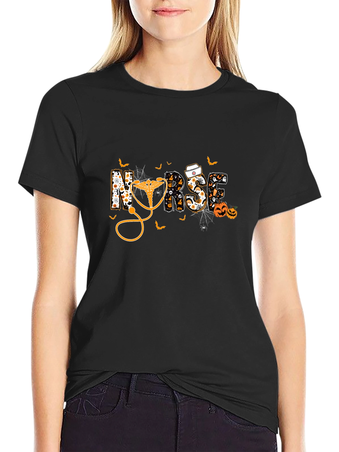 Nurse Halloween T-Shirt - Spooky Season