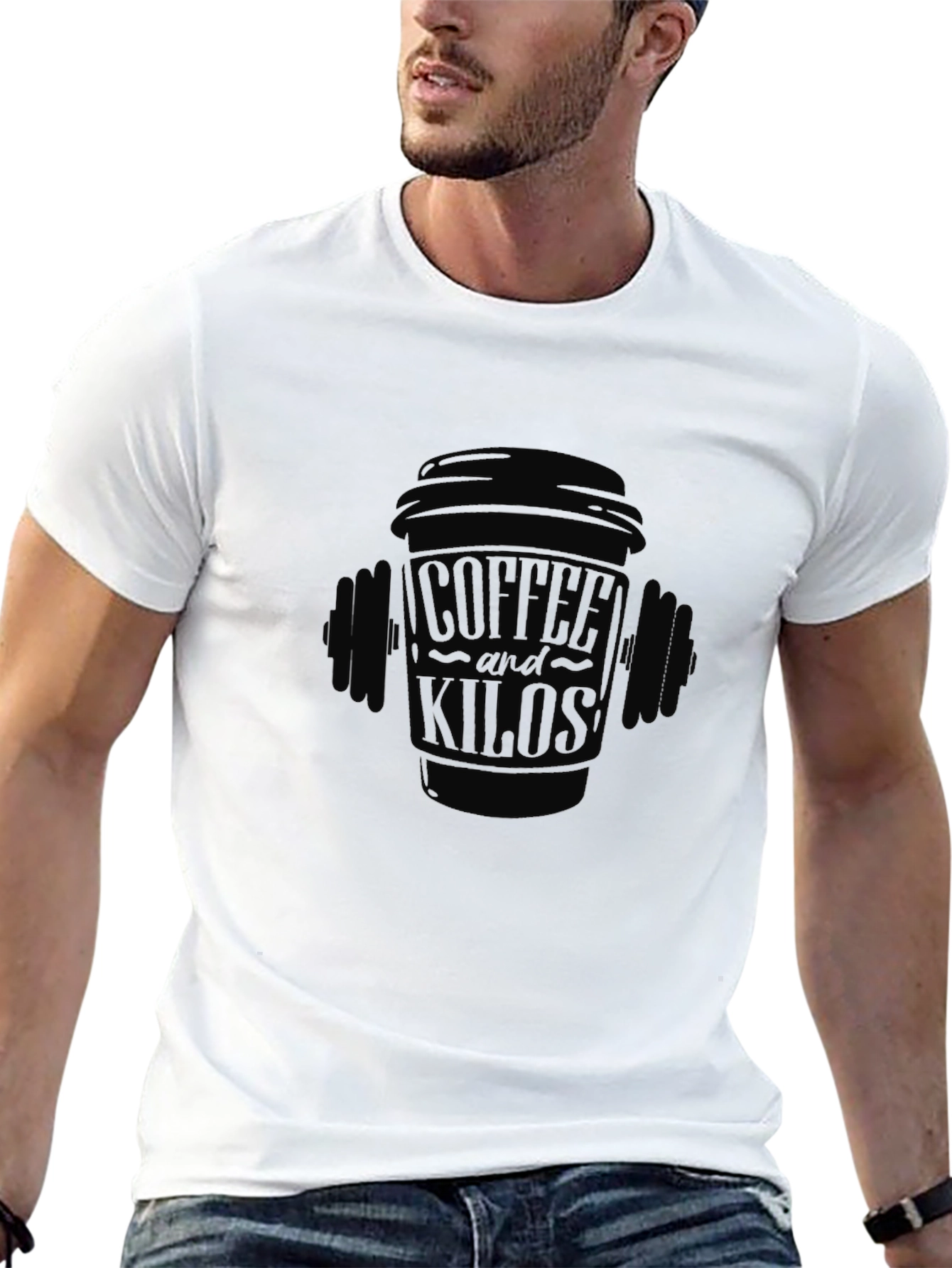 Coffee and Kilos Black T-Shirt