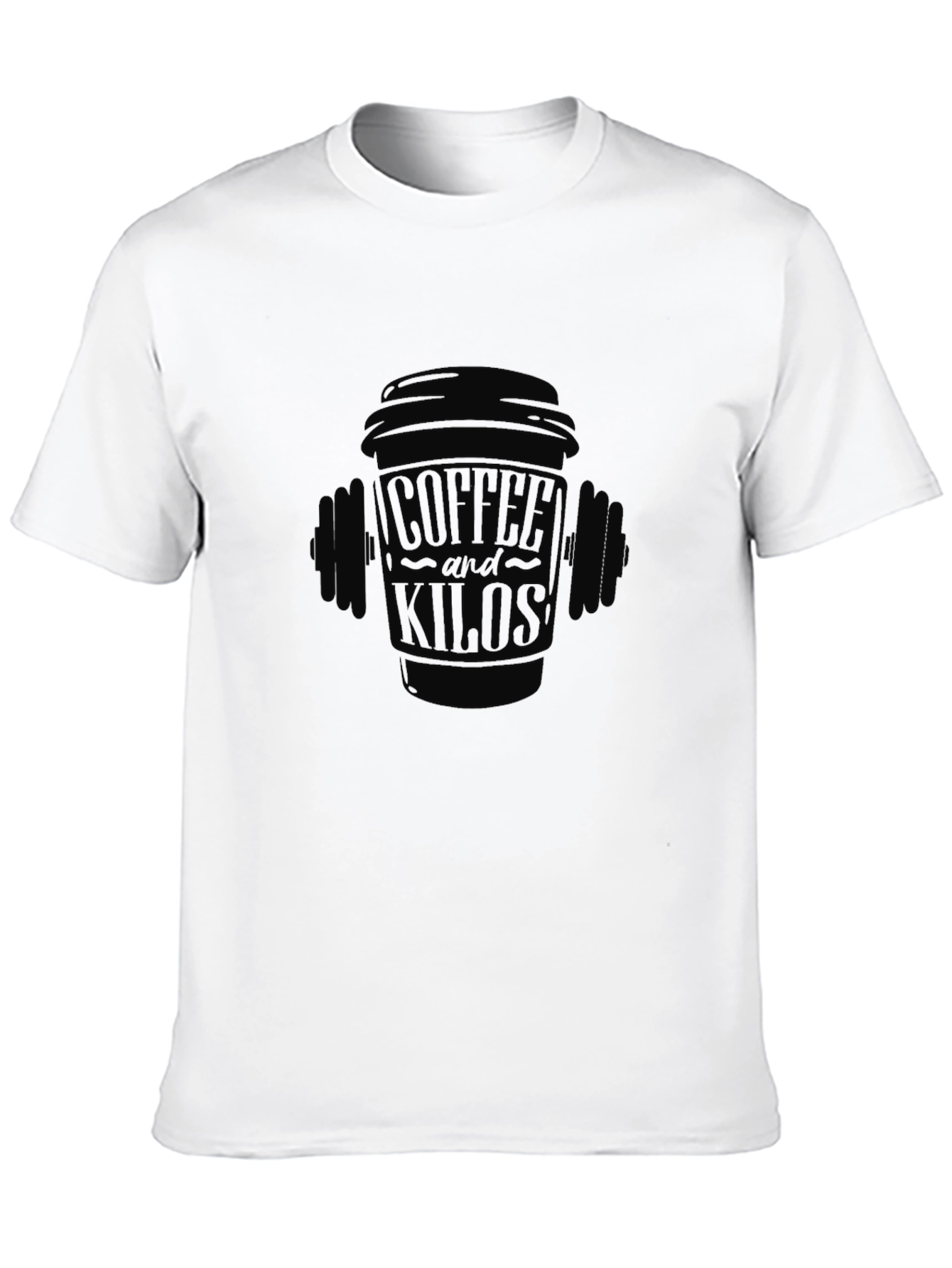 Coffee and Kilos Black T-Shirt