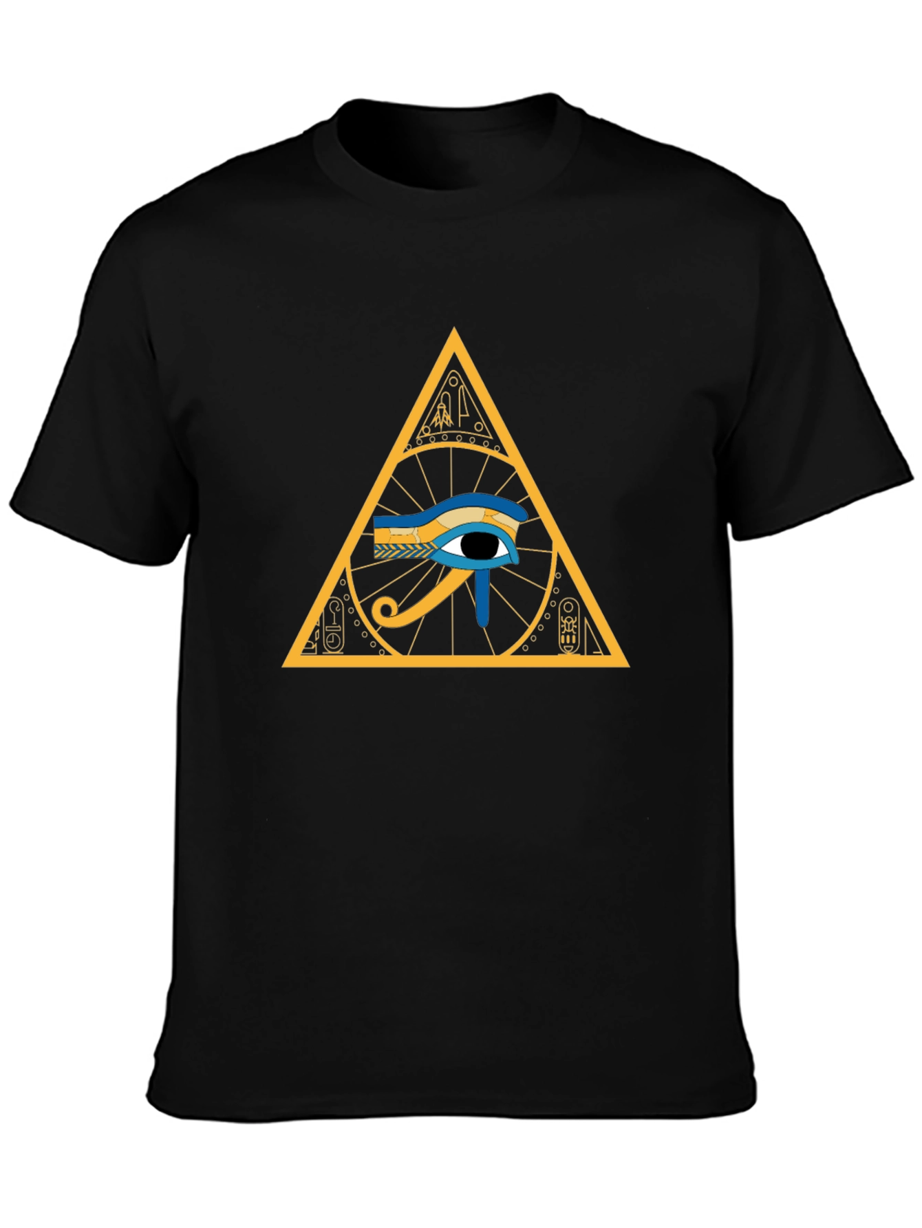 Eye of Ra Pyramid T-Shirt - Egyptian Symbol