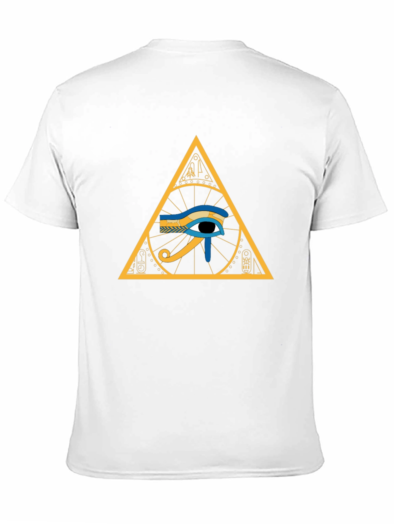 Eye of Ra Pyramid T-Shirt - Egyptian Symbol