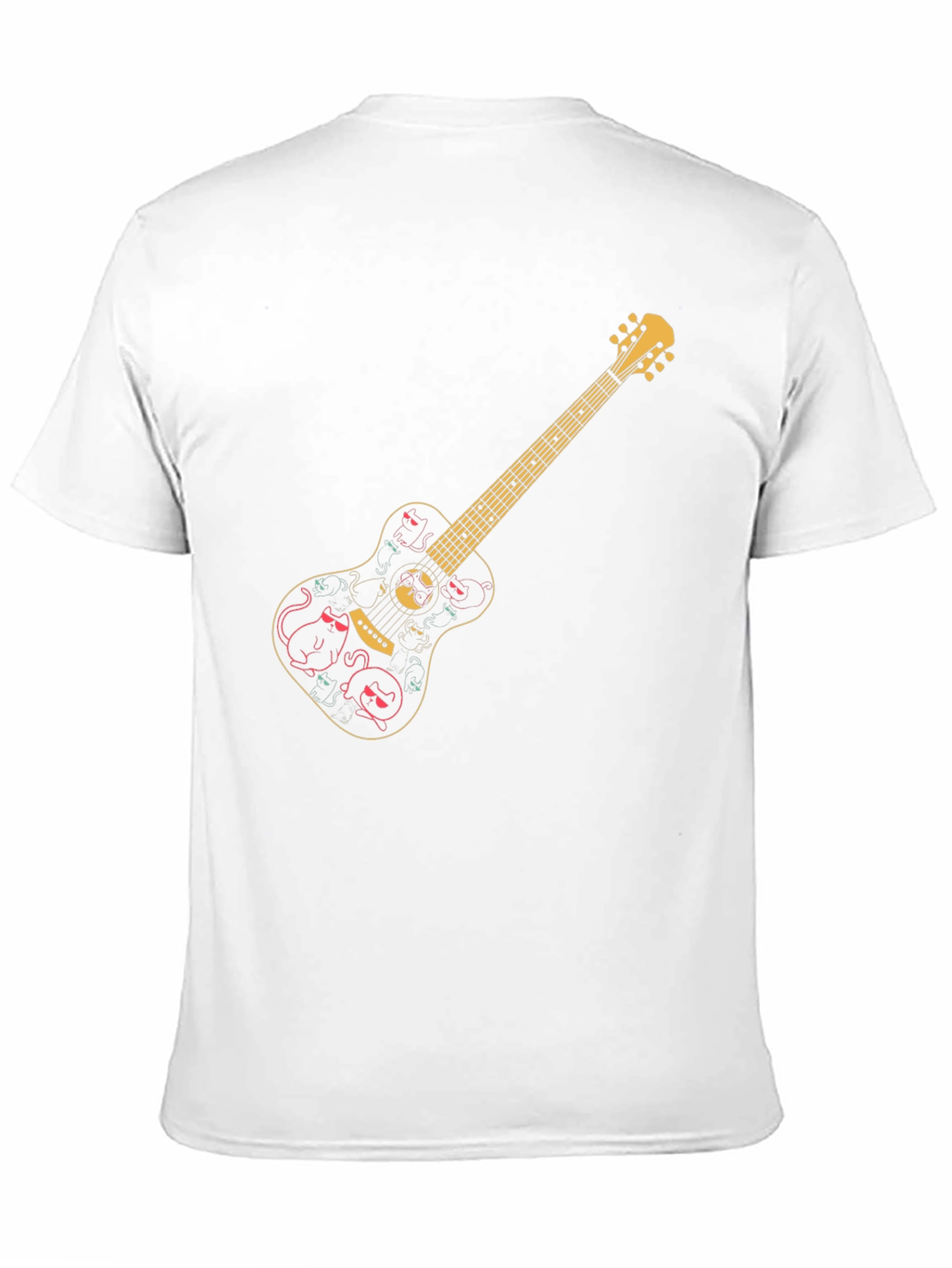 Guitar Cat Halloween T-Shirt