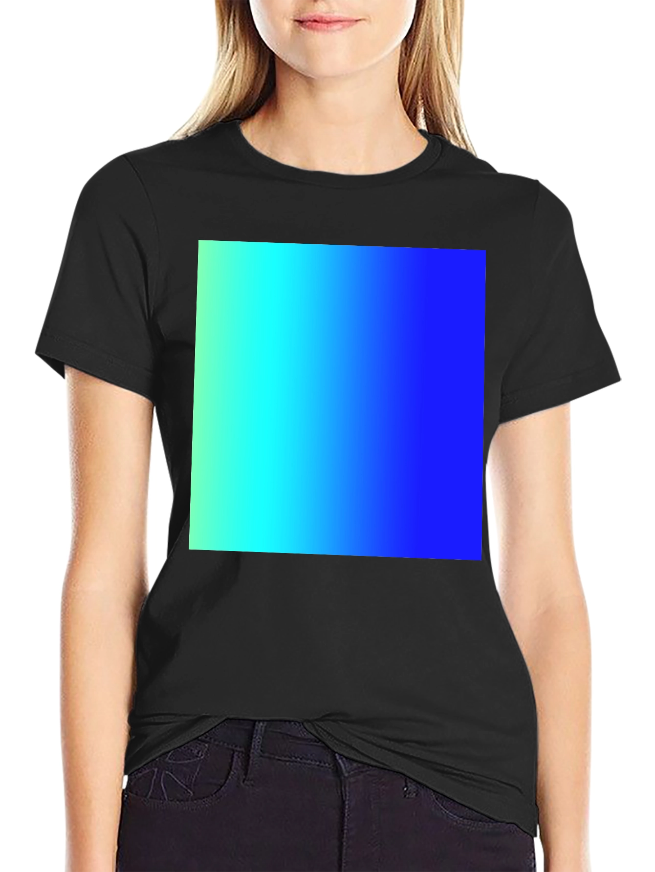 Gradient Square T-Shirt - Casual Comfort Bold Style