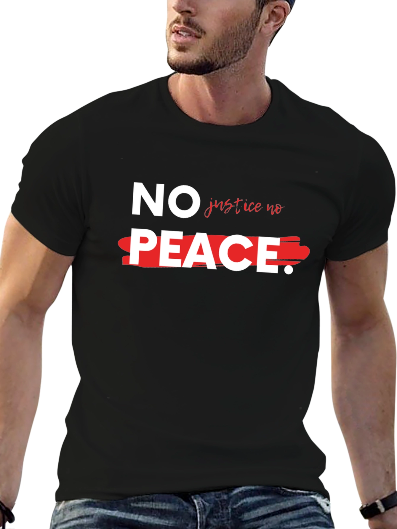 No Justice No Peace Graphic Tee