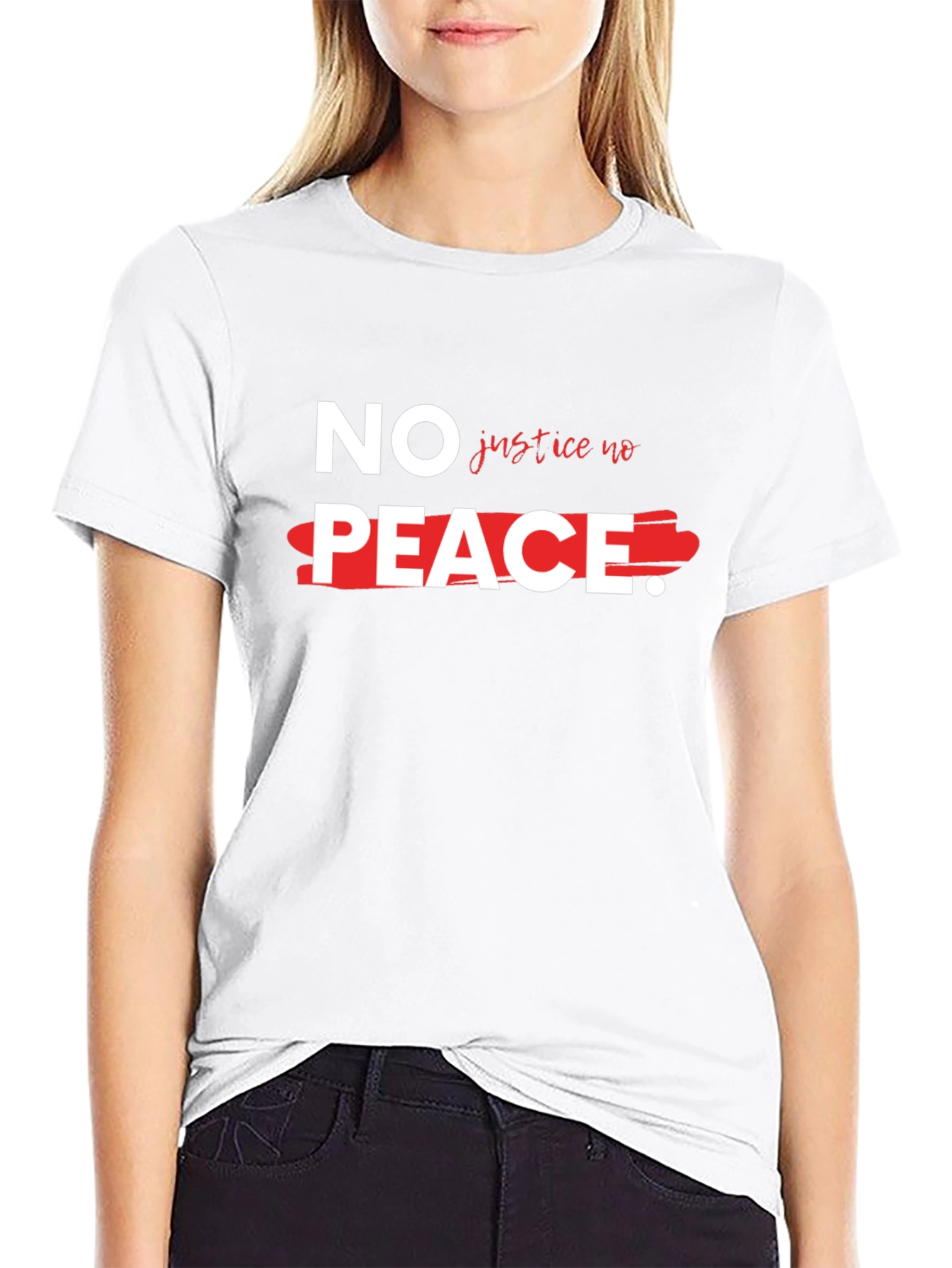 No Justice No Peace Graphic Tee