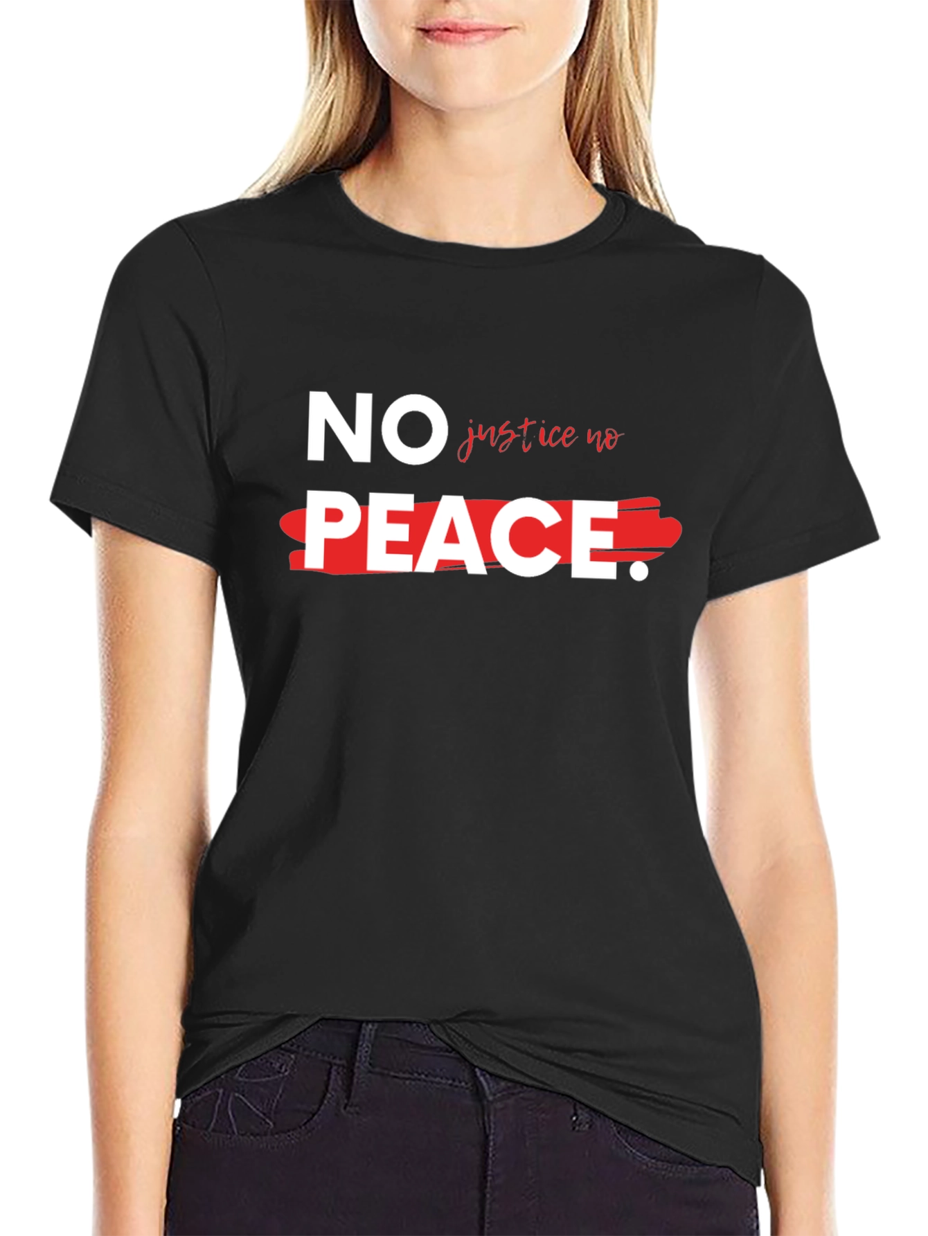 No Justice No Peace Graphic Tee
