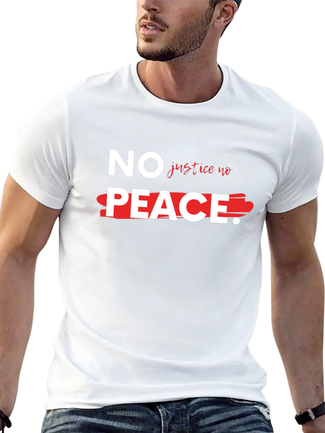 No Justice No Peace Graphic Tee