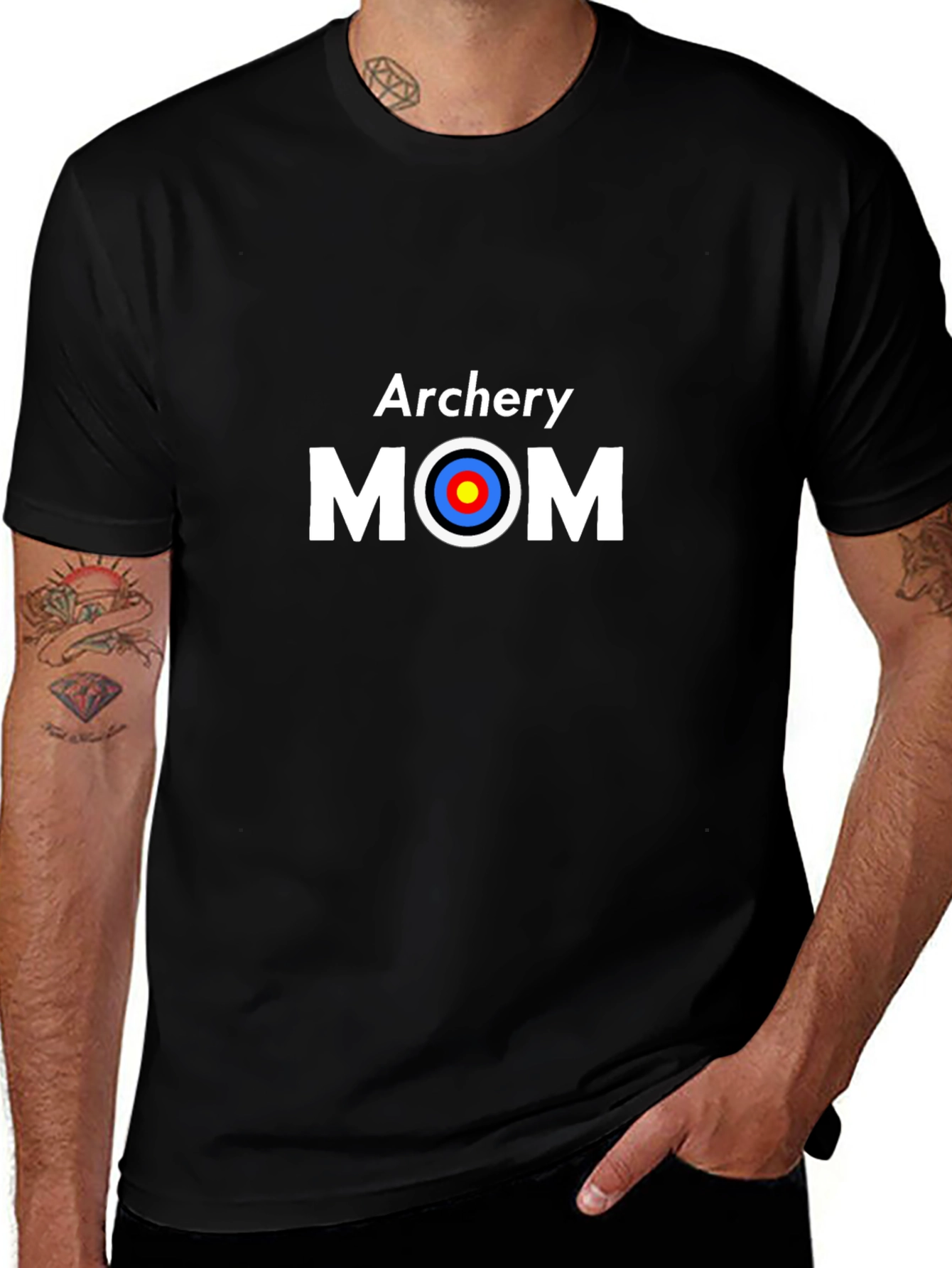 Archery Mom T-Shirt - Target Design