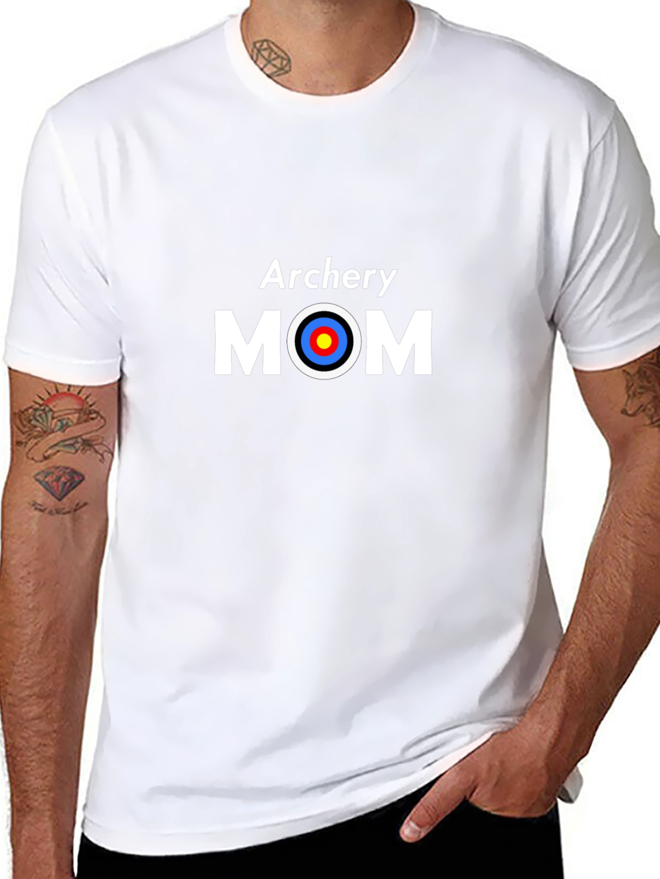 Archery Mom T-Shirt - Target Design