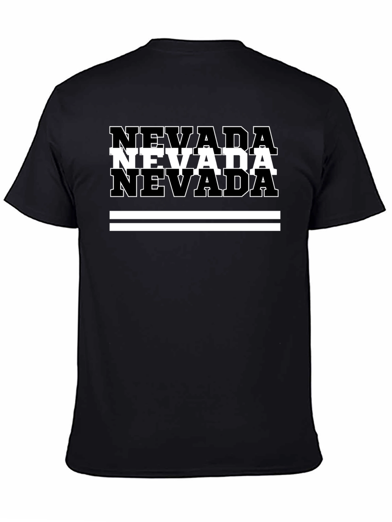 Nevada Graphic Tee - Black