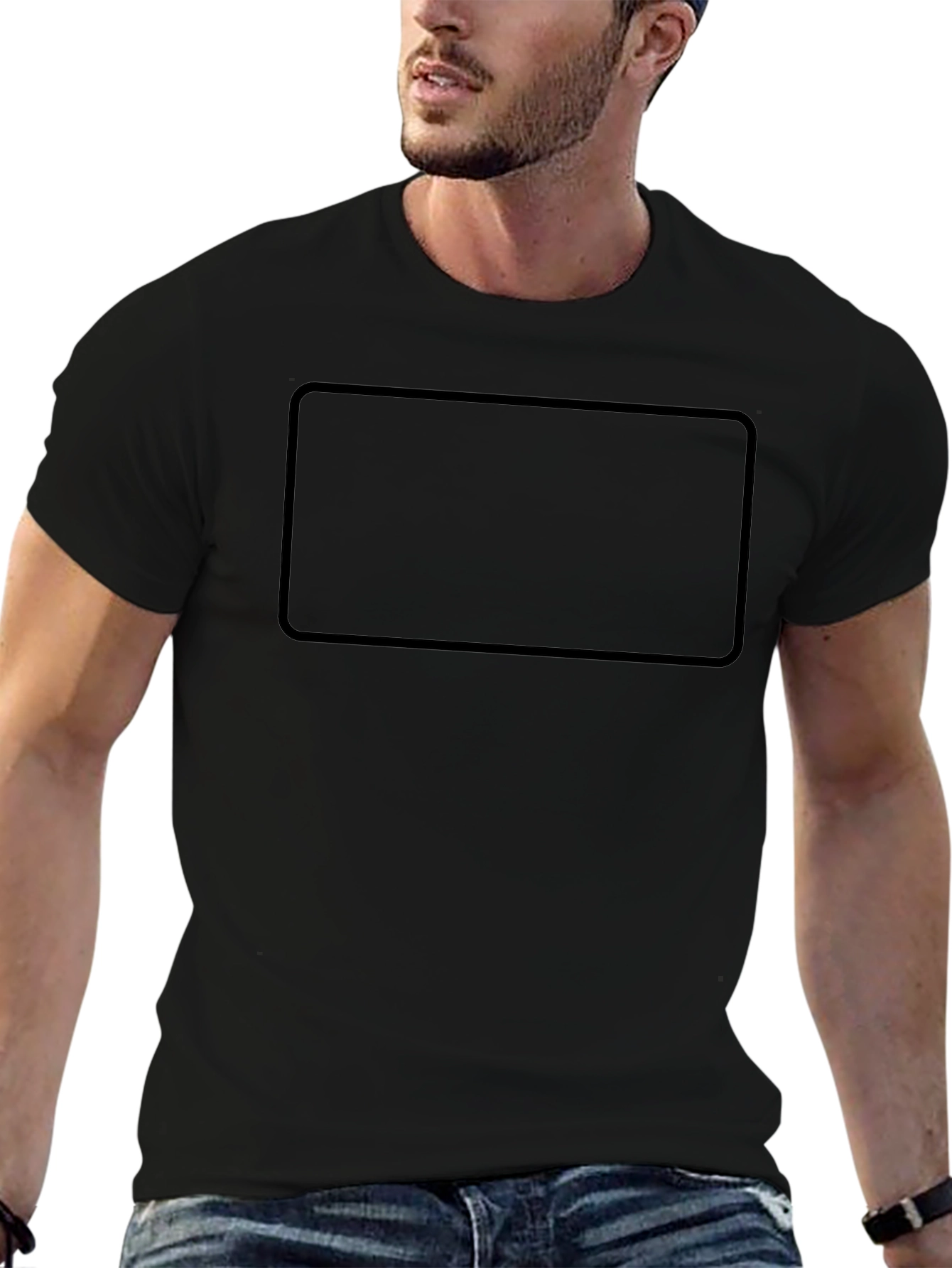 Classic Black Unisex T-Shirt - Customizable!