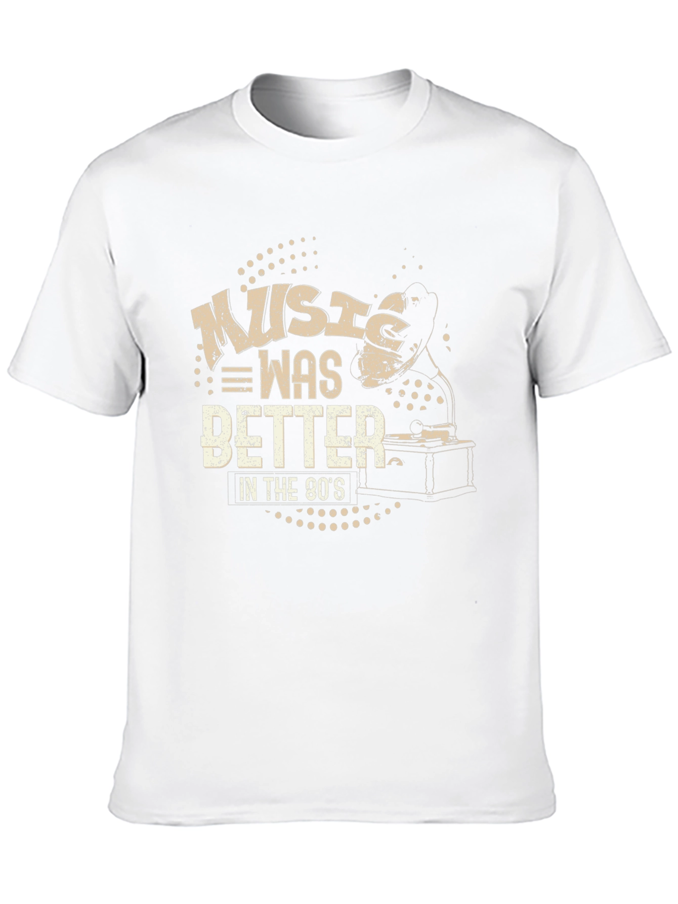 Music Was Better In The 80s Tee