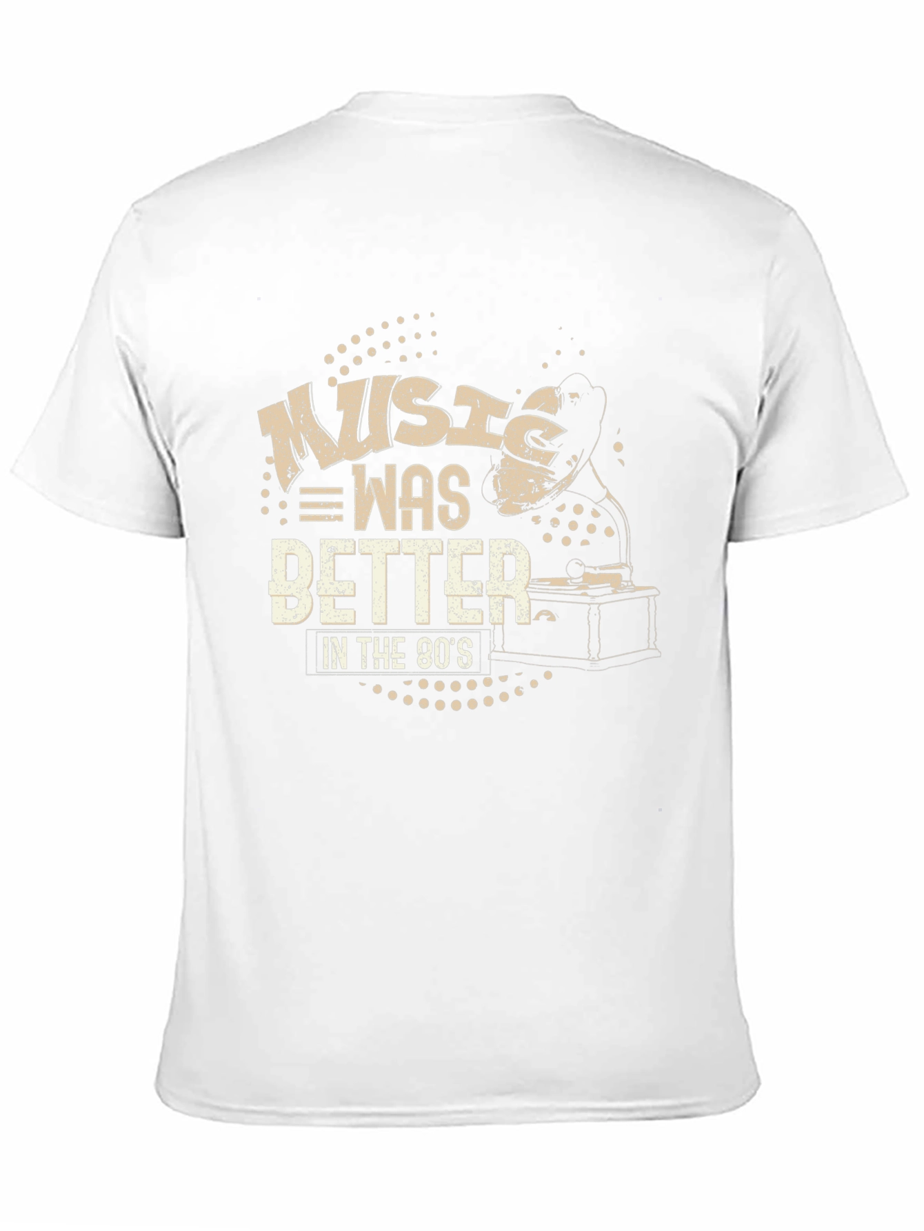 Music Was Better In The 80s Tee