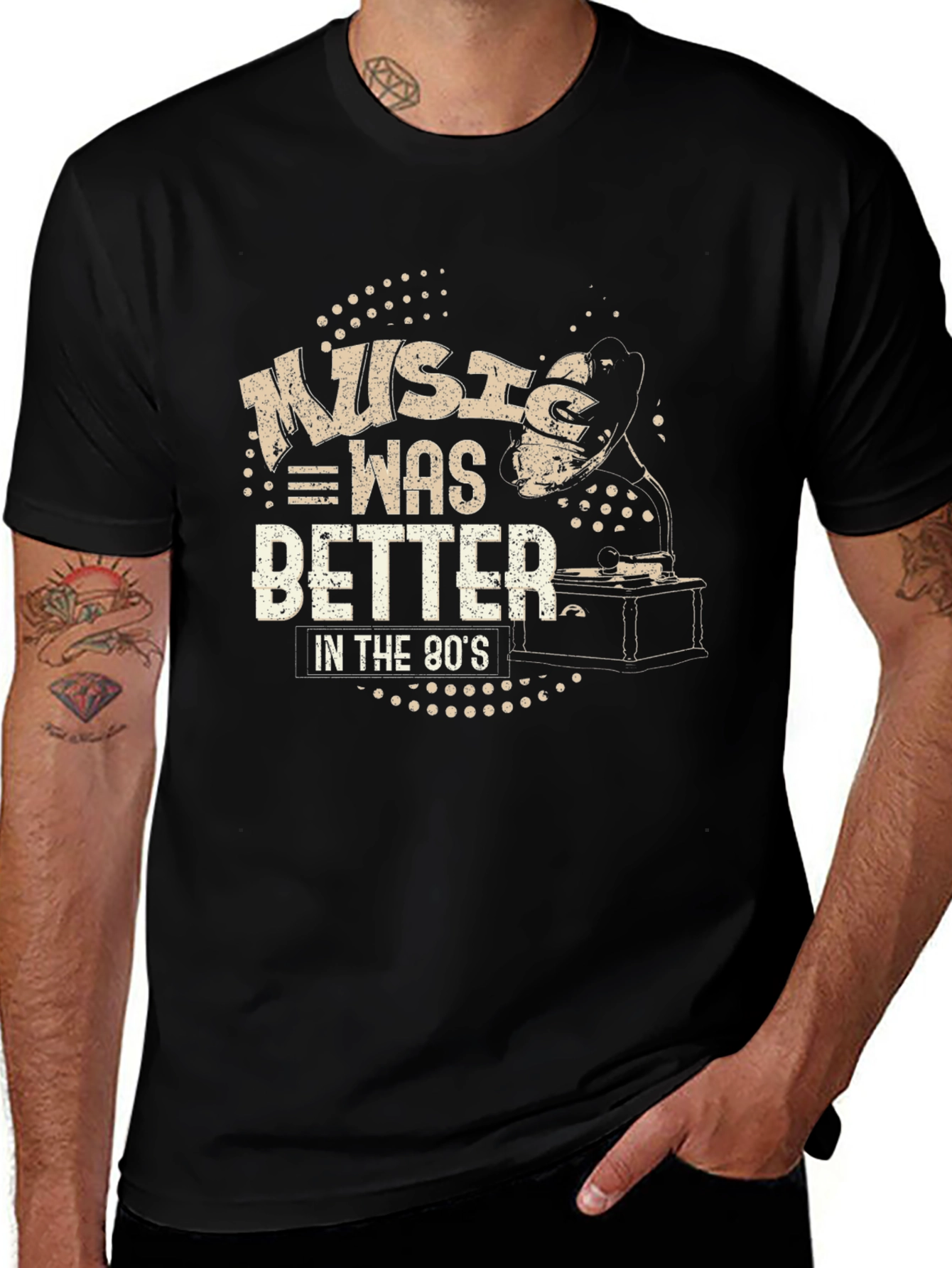 Music Was Better In The 80s Tee
