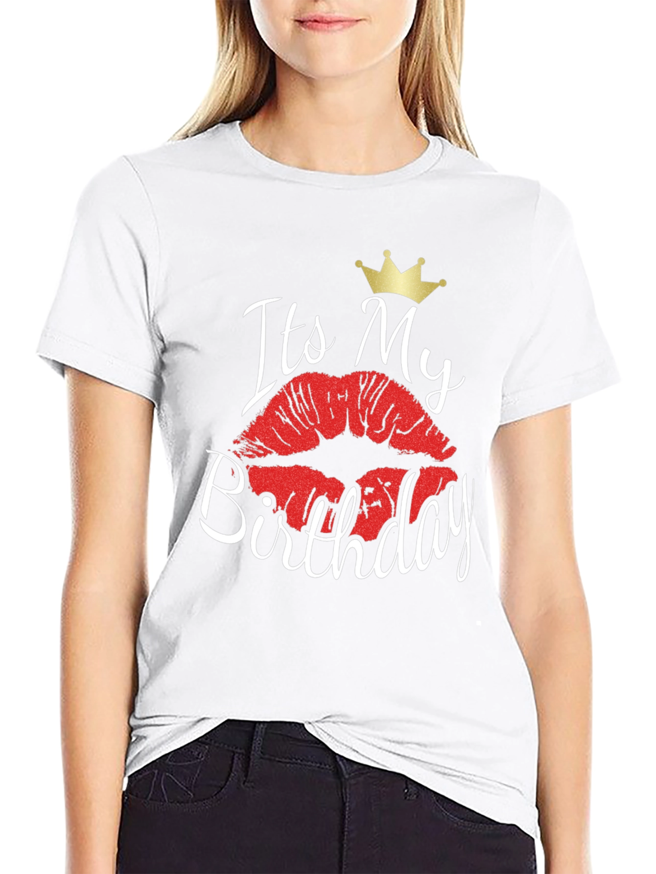Its My Birthday Lips T-Shirt