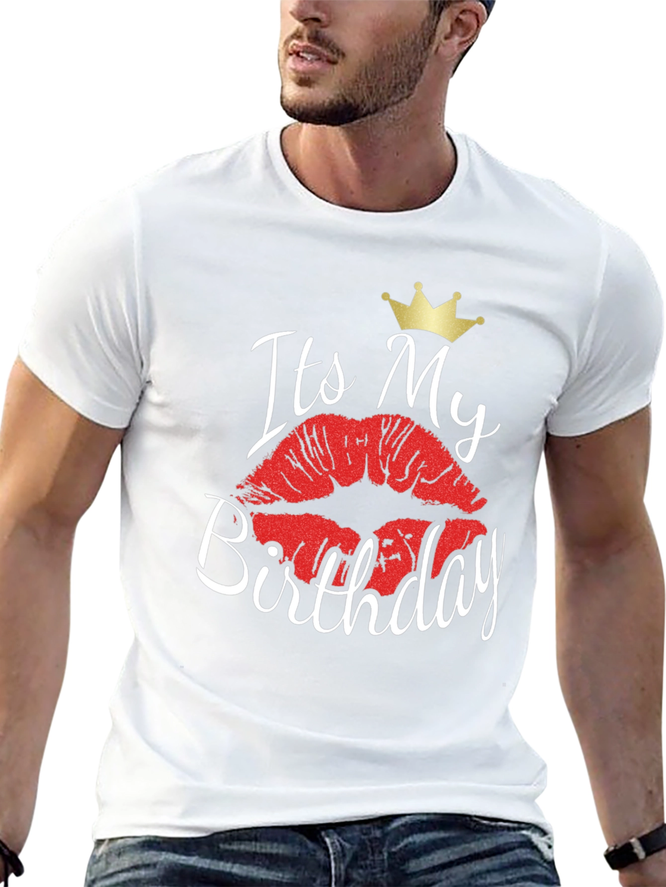 Its My Birthday Lips T-Shirt