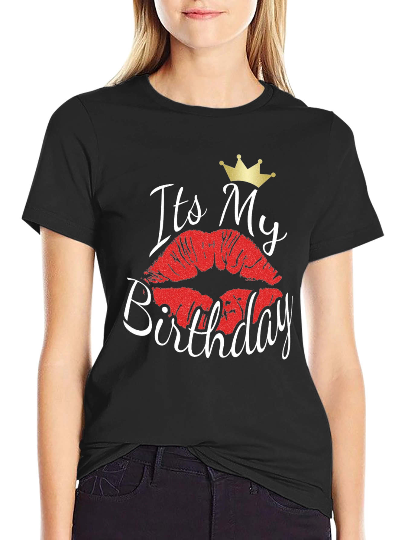 Its My Birthday Lips T-Shirt