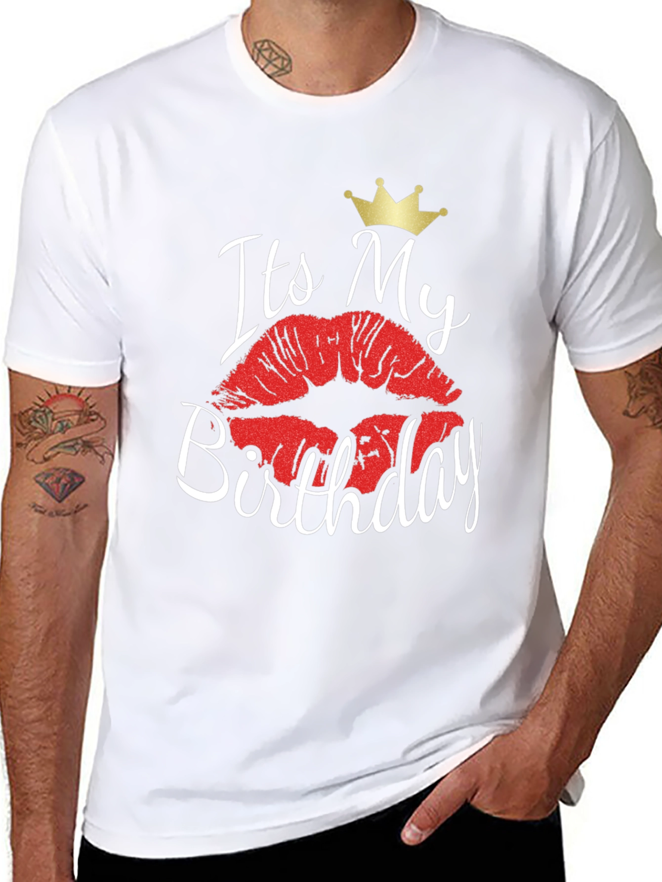 Its My Birthday Lips T-Shirt