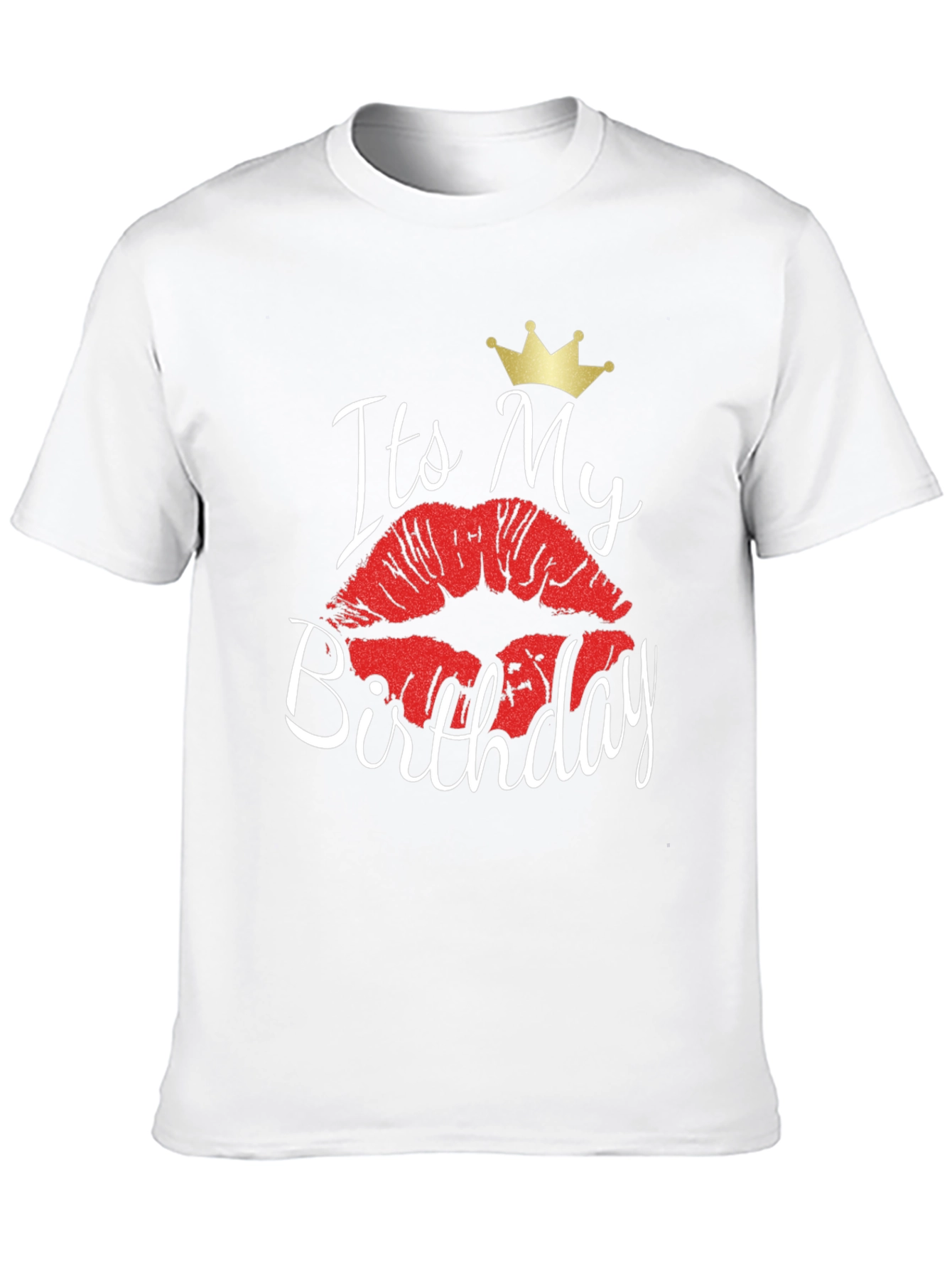 Its My Birthday Lips T-Shirt