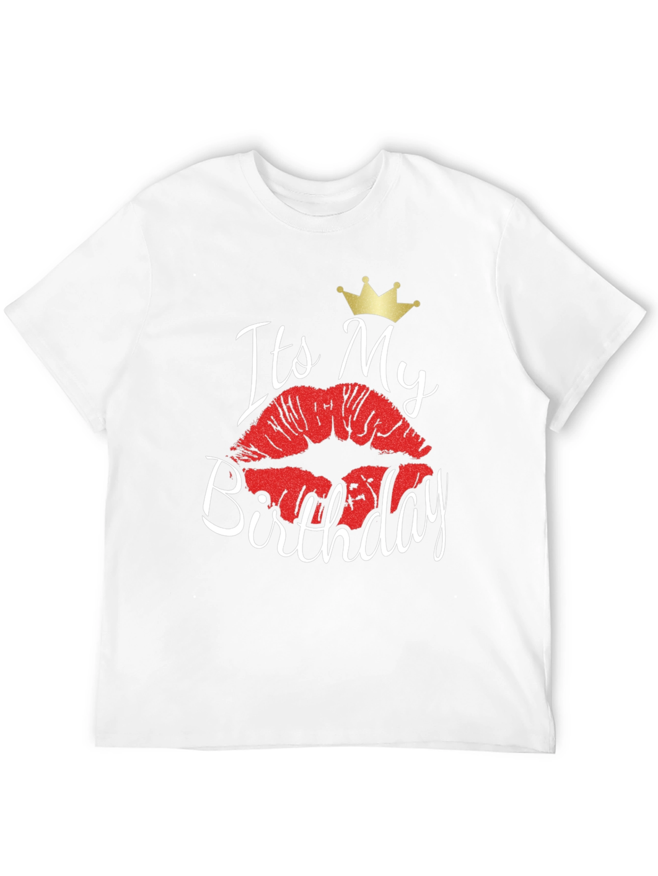 Its My Birthday Lips T-Shirt