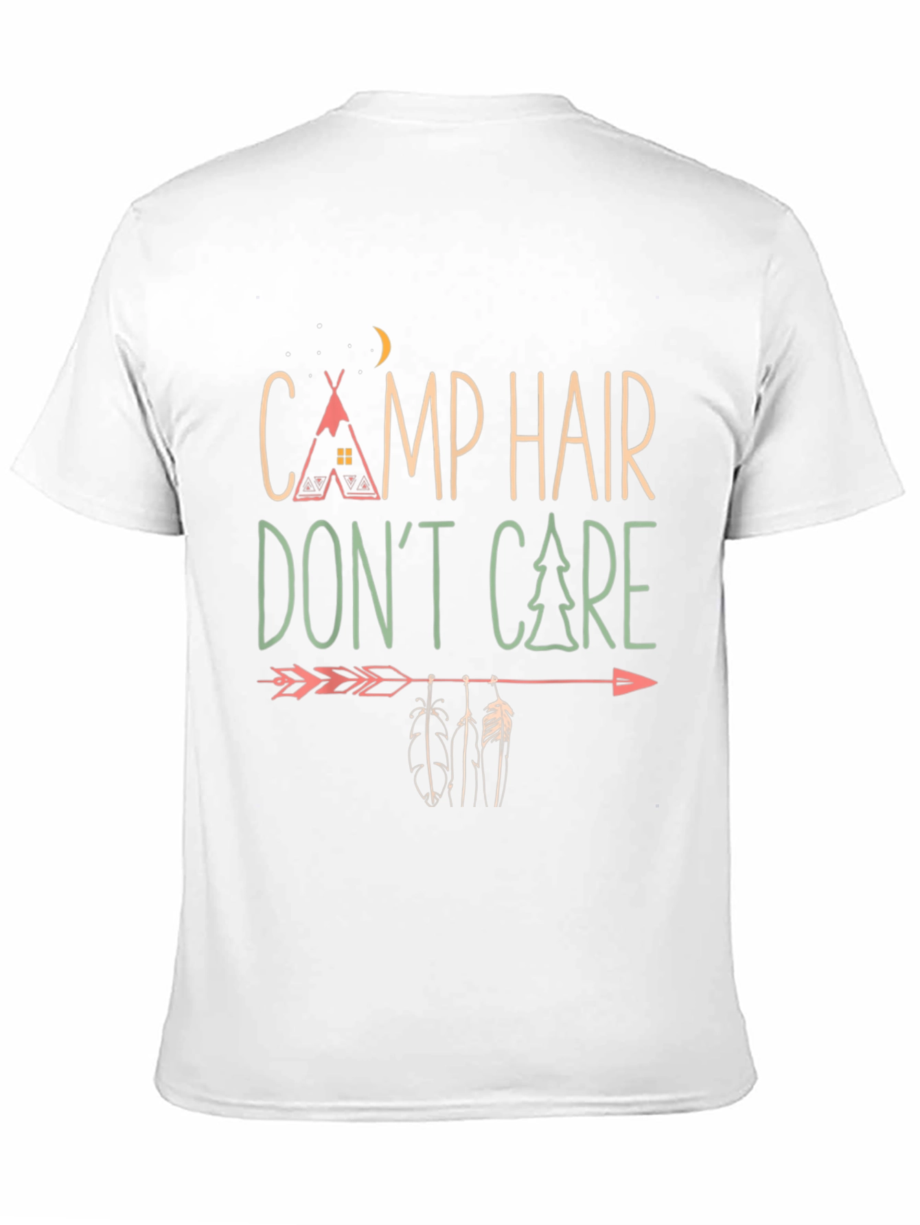 Camp Hair Dont Care Graphic Tee