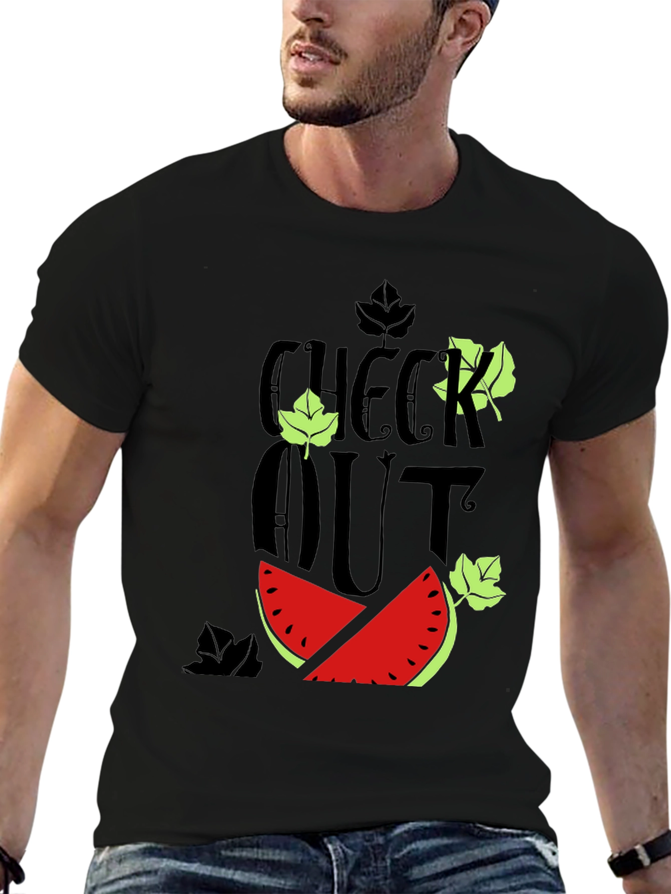 Check Out Watermelon Graphic Tee