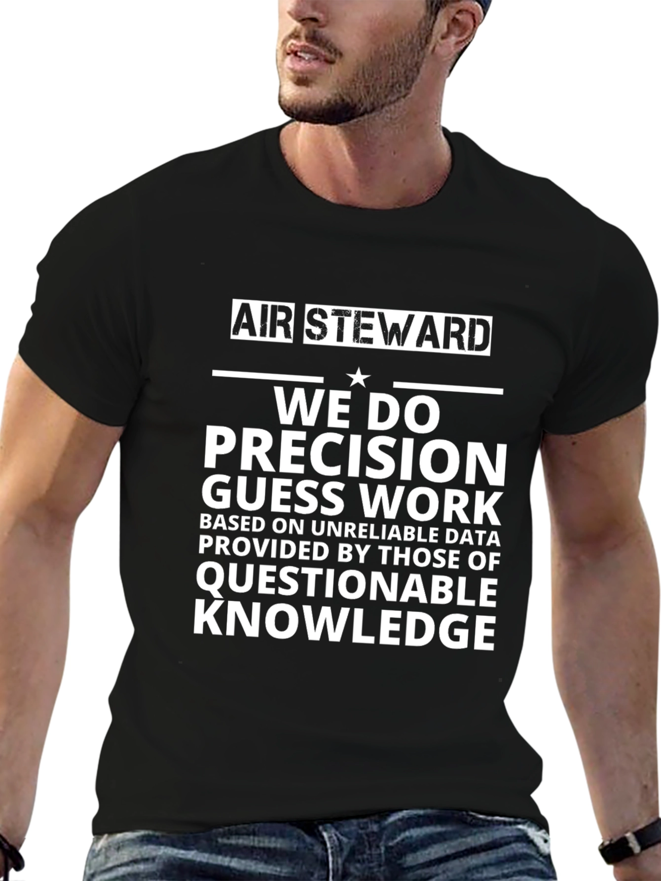 Air Steward Precision Guess Work T-Shirt