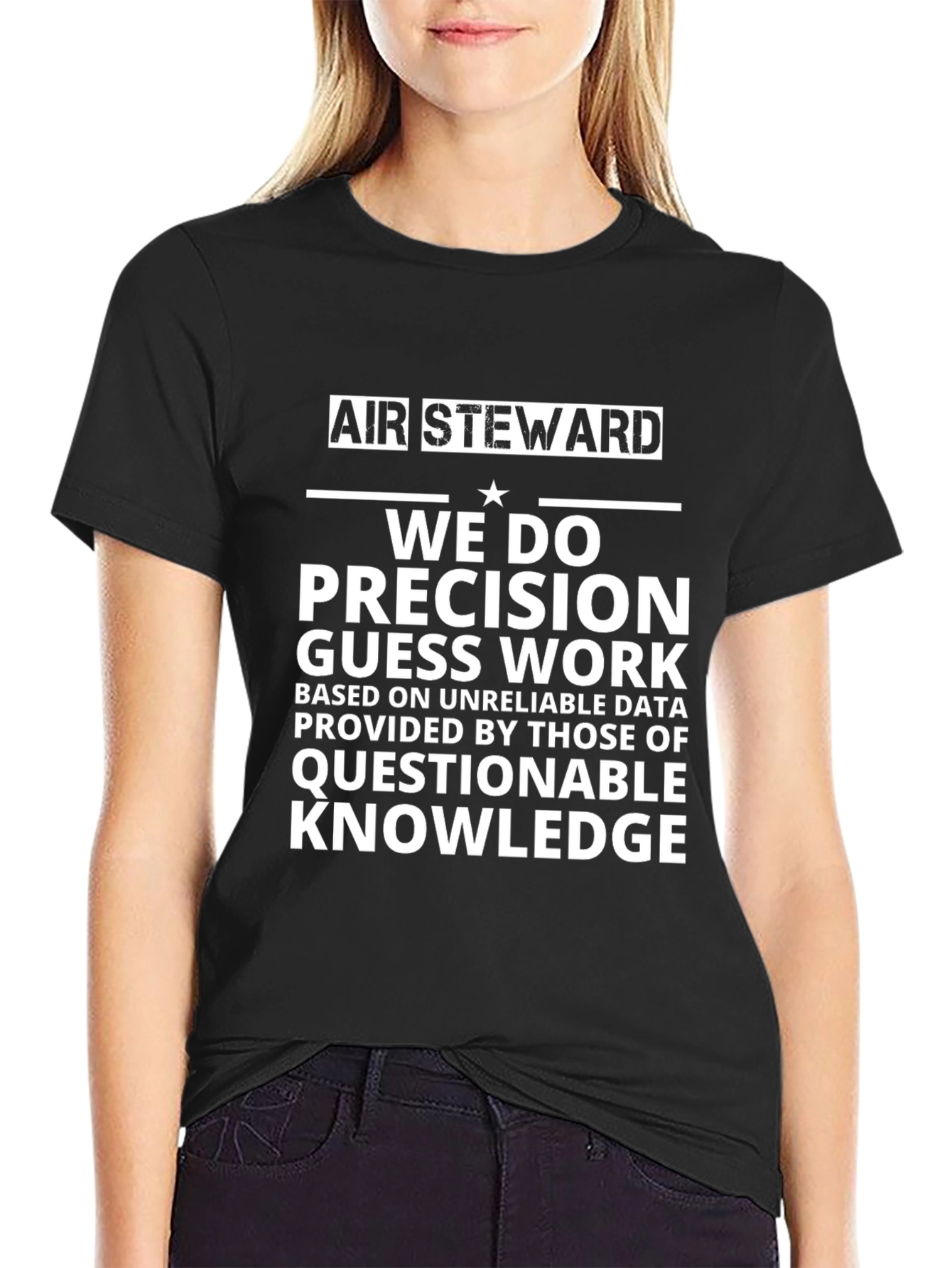 Air Steward Precision Guess Work T-Shirt