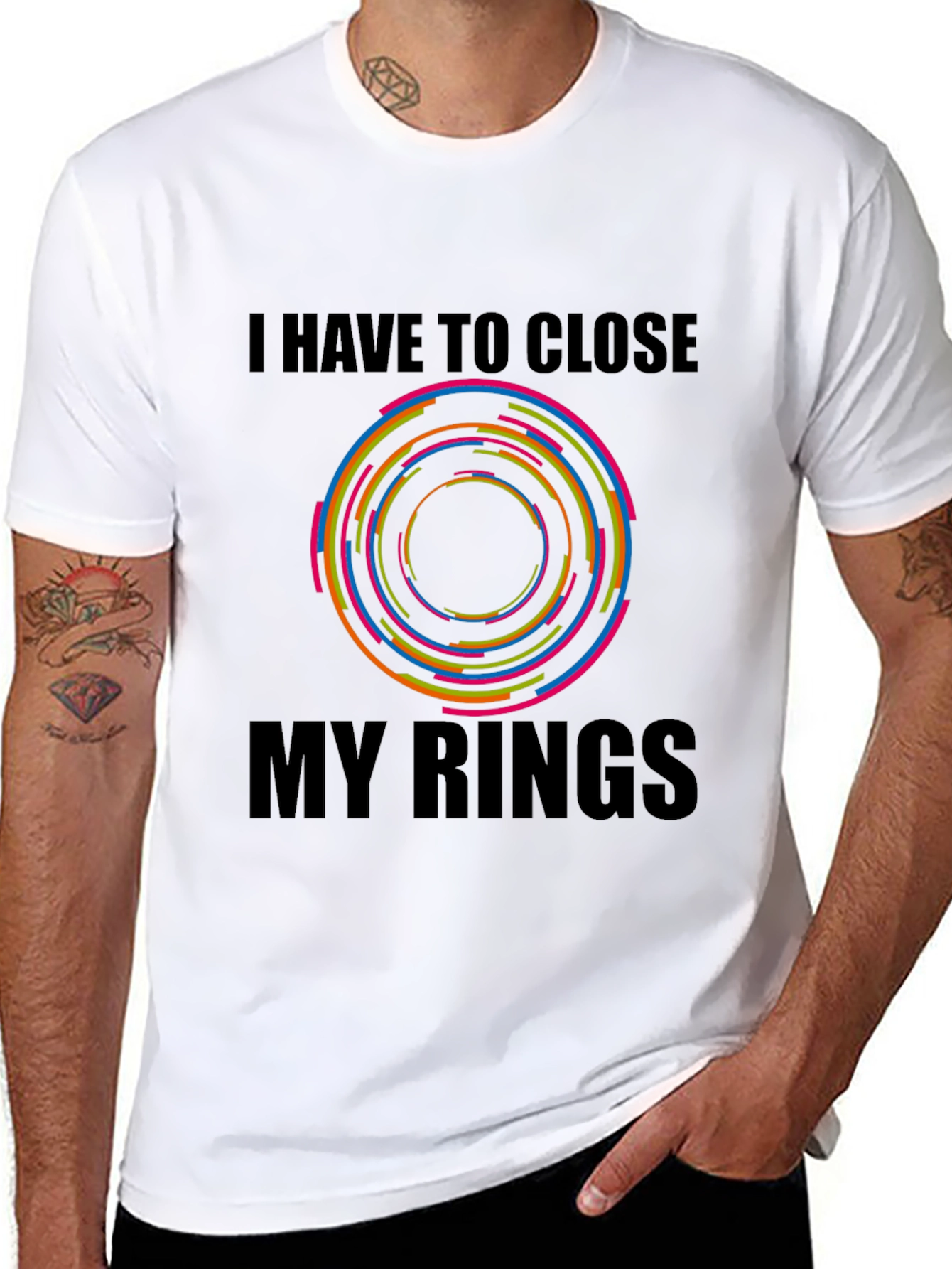 I Have To Close My Rings Graphic T-Shirt